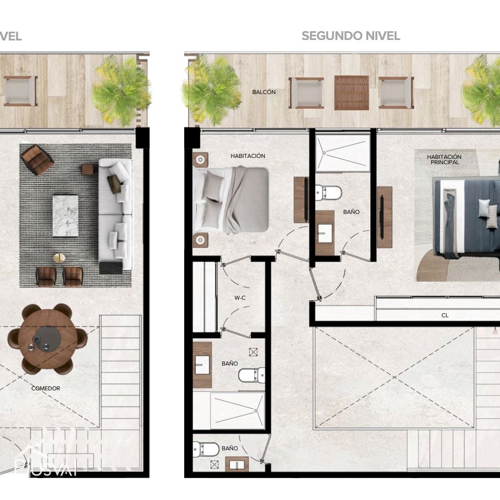 Sofisticados Apartamentos en Punta Cana Village de 2 habitacion tipo Loft 377884