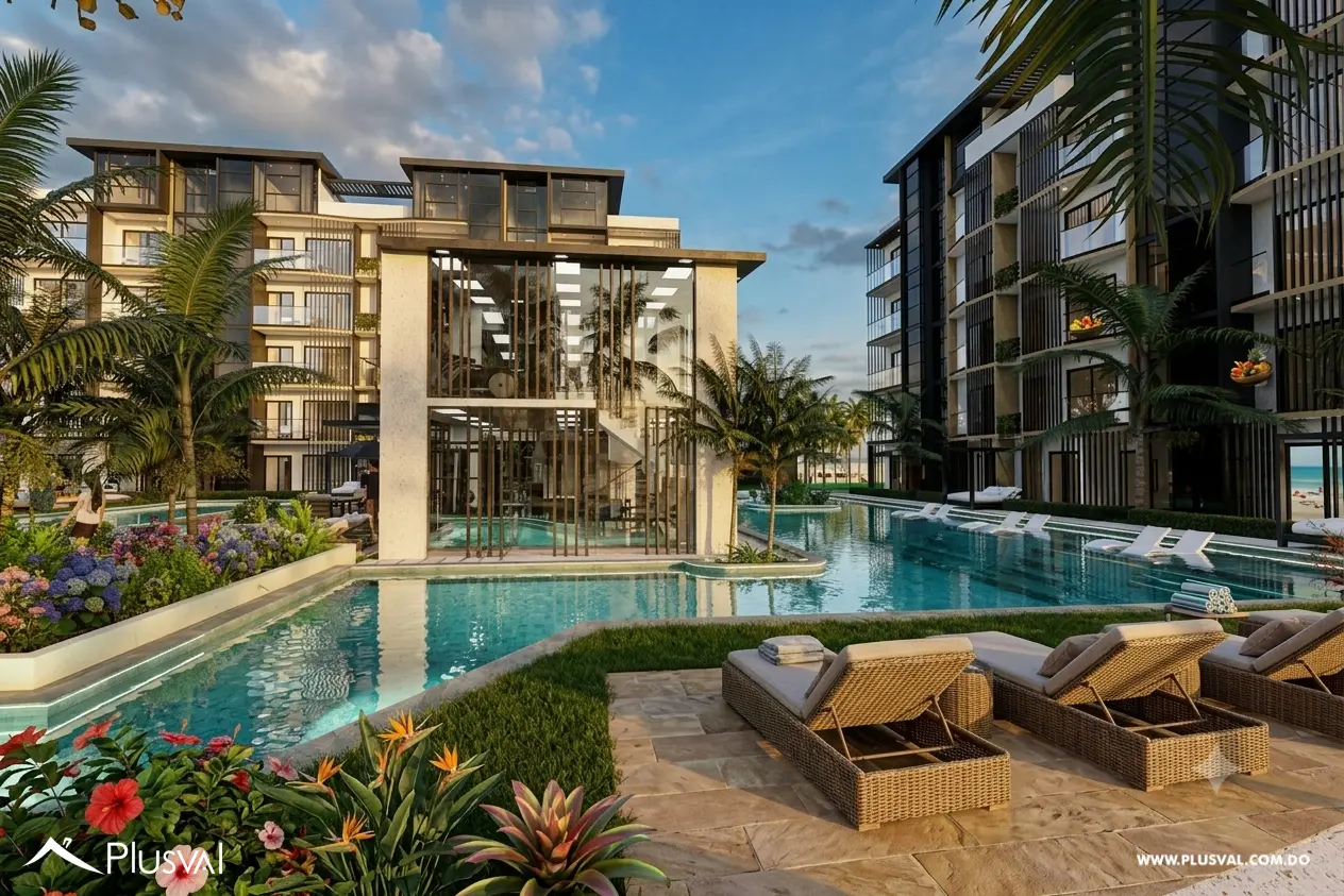 Apartamento de 1 Habitacion con Family Room y Terraza con Jacuzzi a minutos de Downtown PuntaCana.  Riviera Garden Deux 526646