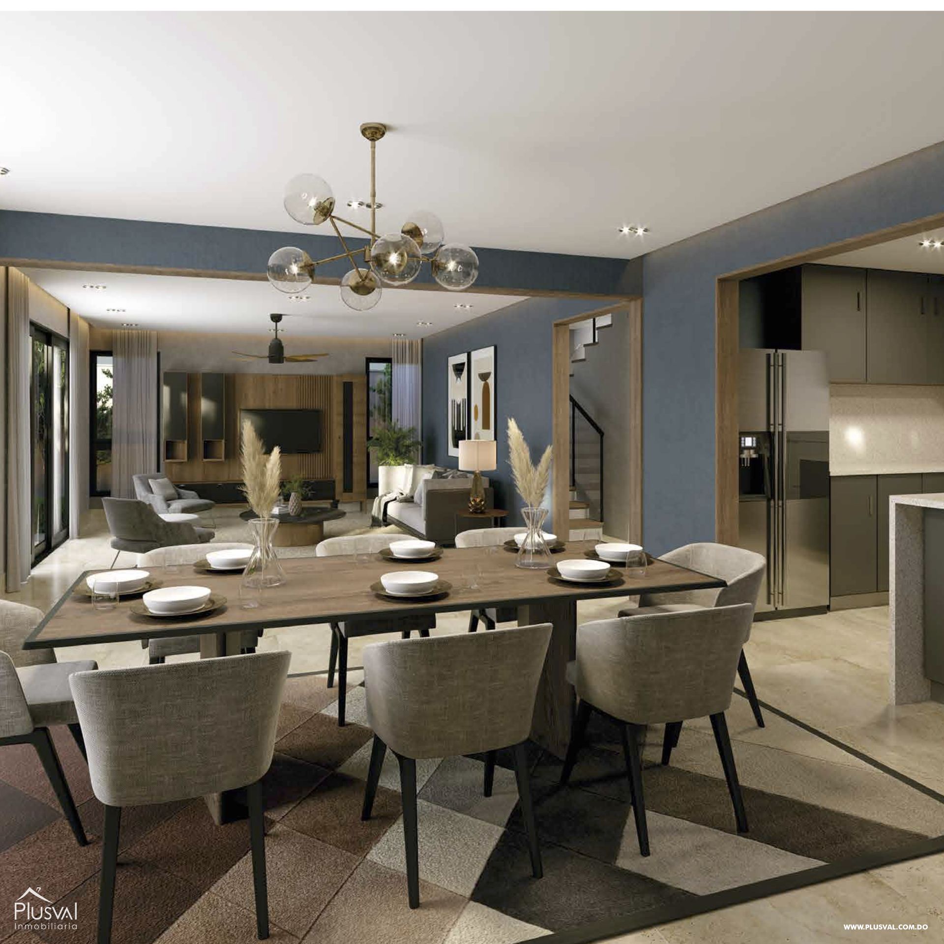 Villas en venta con diseño moderno en complejo cerrado, San Cristóbal 337288