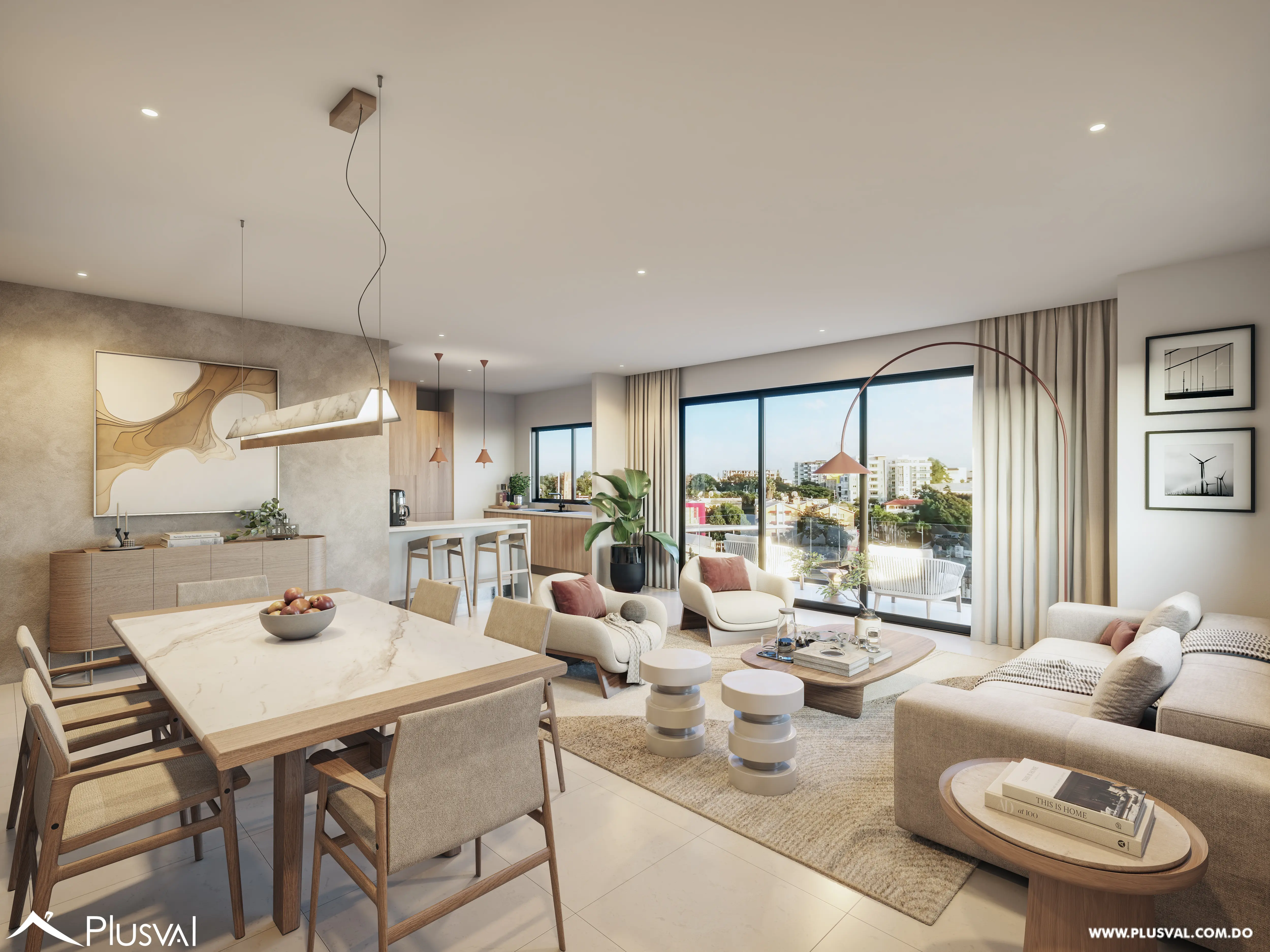 Proyecto de apartamentos de 2 y 3 habitaciones en Renacimiento 466855