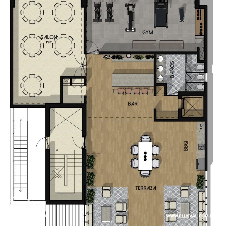 Proyecto de apartamentos amplios en Naco 437031