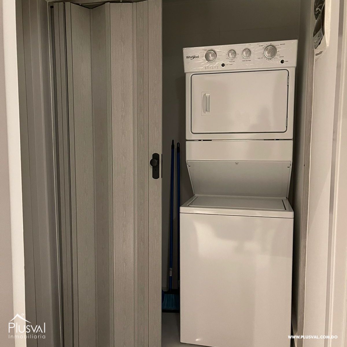 Apartamento de 1 habitación en alquiler + estudio amueblado en Piantini 289493