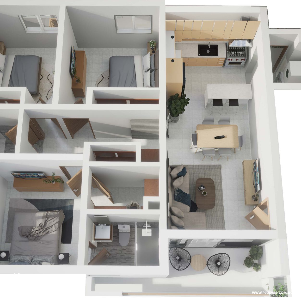 Innovador proyecto familiar de solo 16 apartamentos 383830