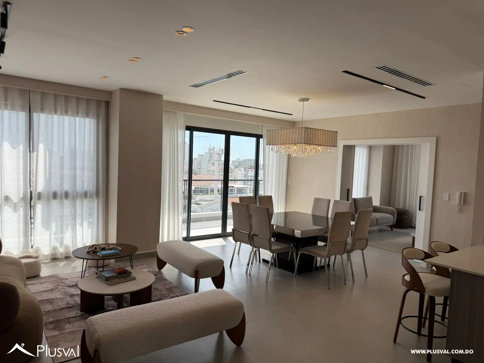 Apartamento amueblado en alquiler en Naco 475563