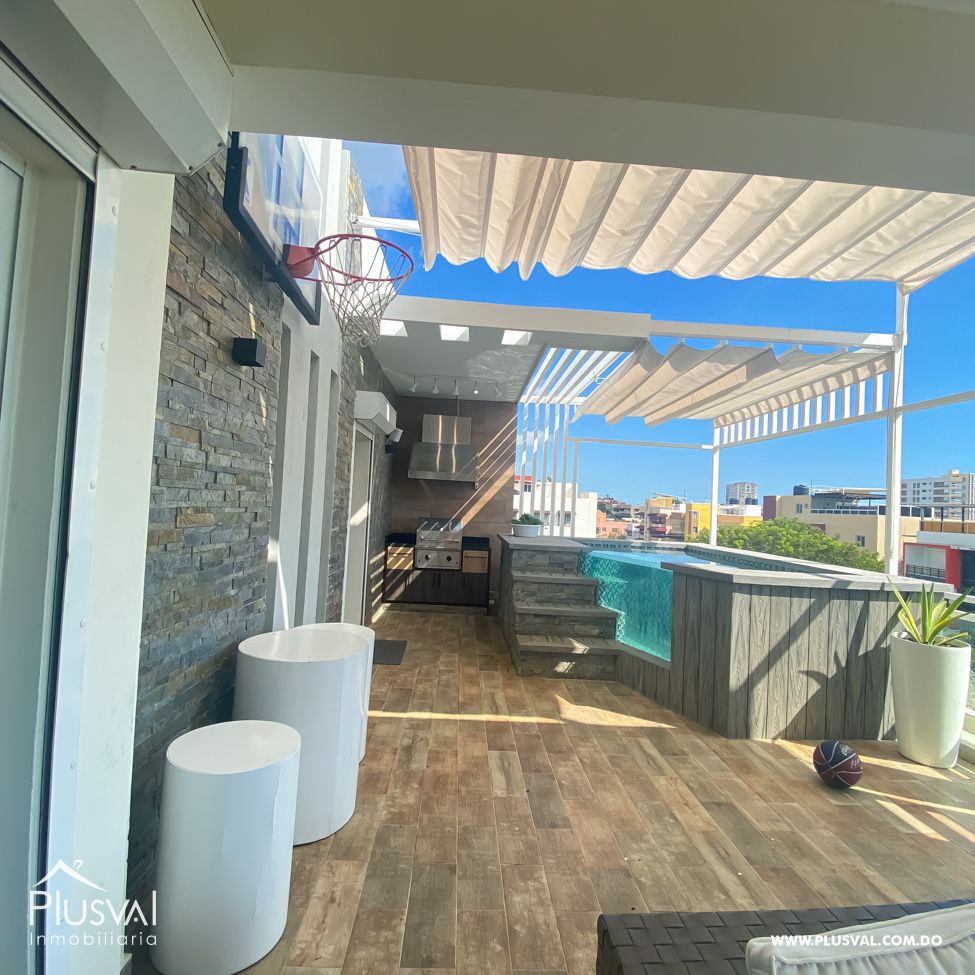 Amplio PentHouse de 2 Niveles en Privilegiada zona del OZAMA 244274