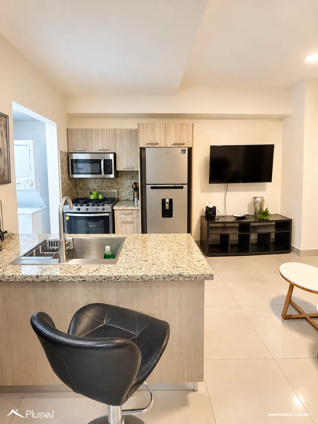 Apartamento en alquiler amueblado de 1 habitacion en Naco 534010