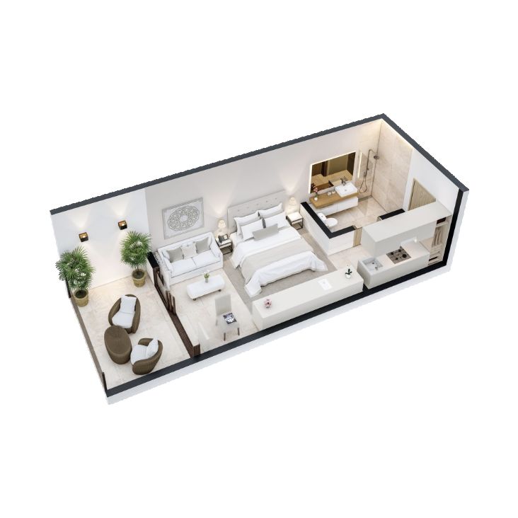 Apartamento residencial y turístico en venta, Samaná 463980