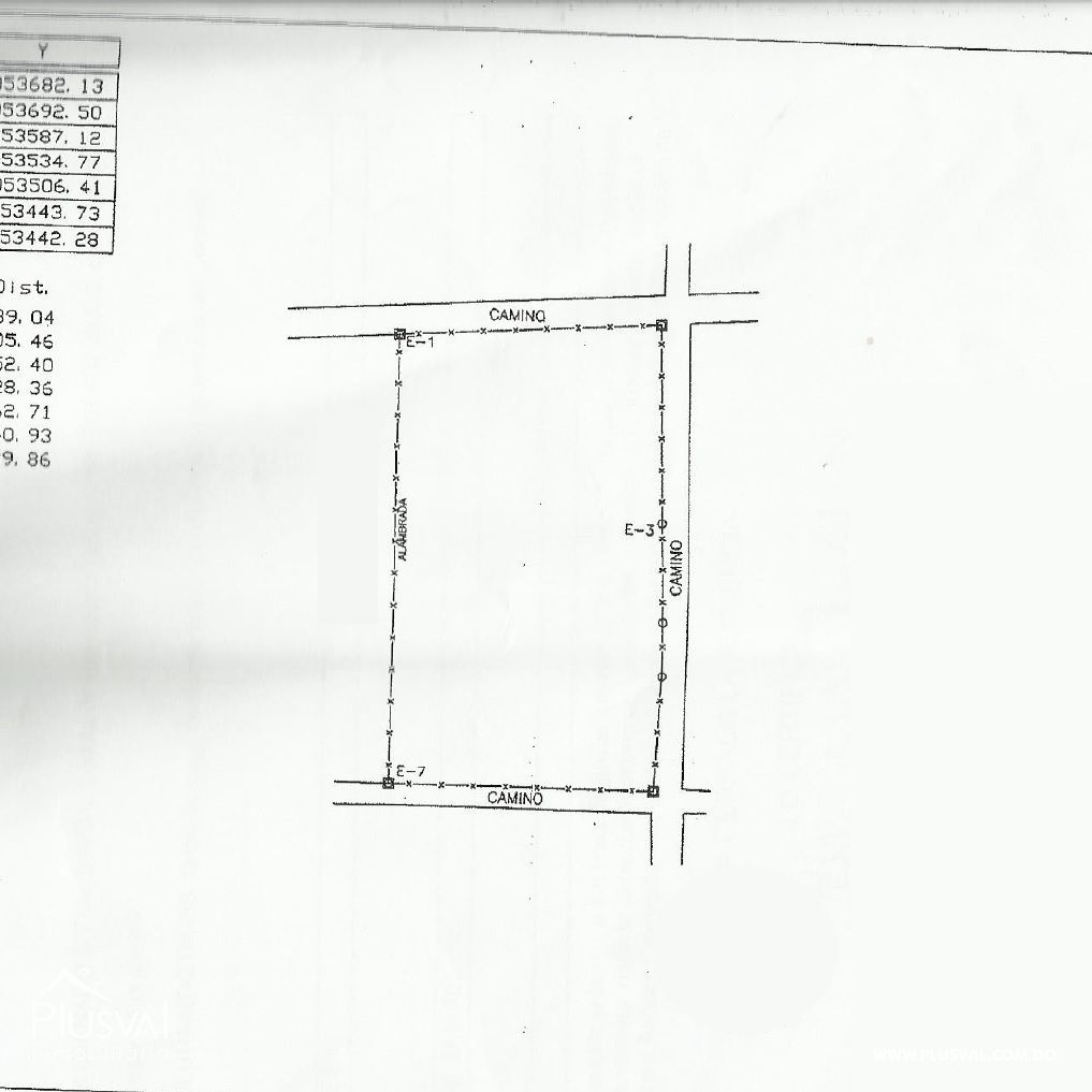 Terreno con 34,587.22 m2 en Venta en Km. 22 justo detrás del Merca Santo Domingo 162782