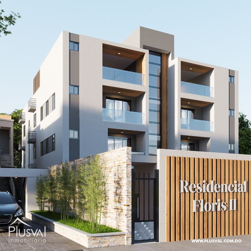 Apartamento en planos con patio privado, ubicado en zona residencial de Santiago, 406979
