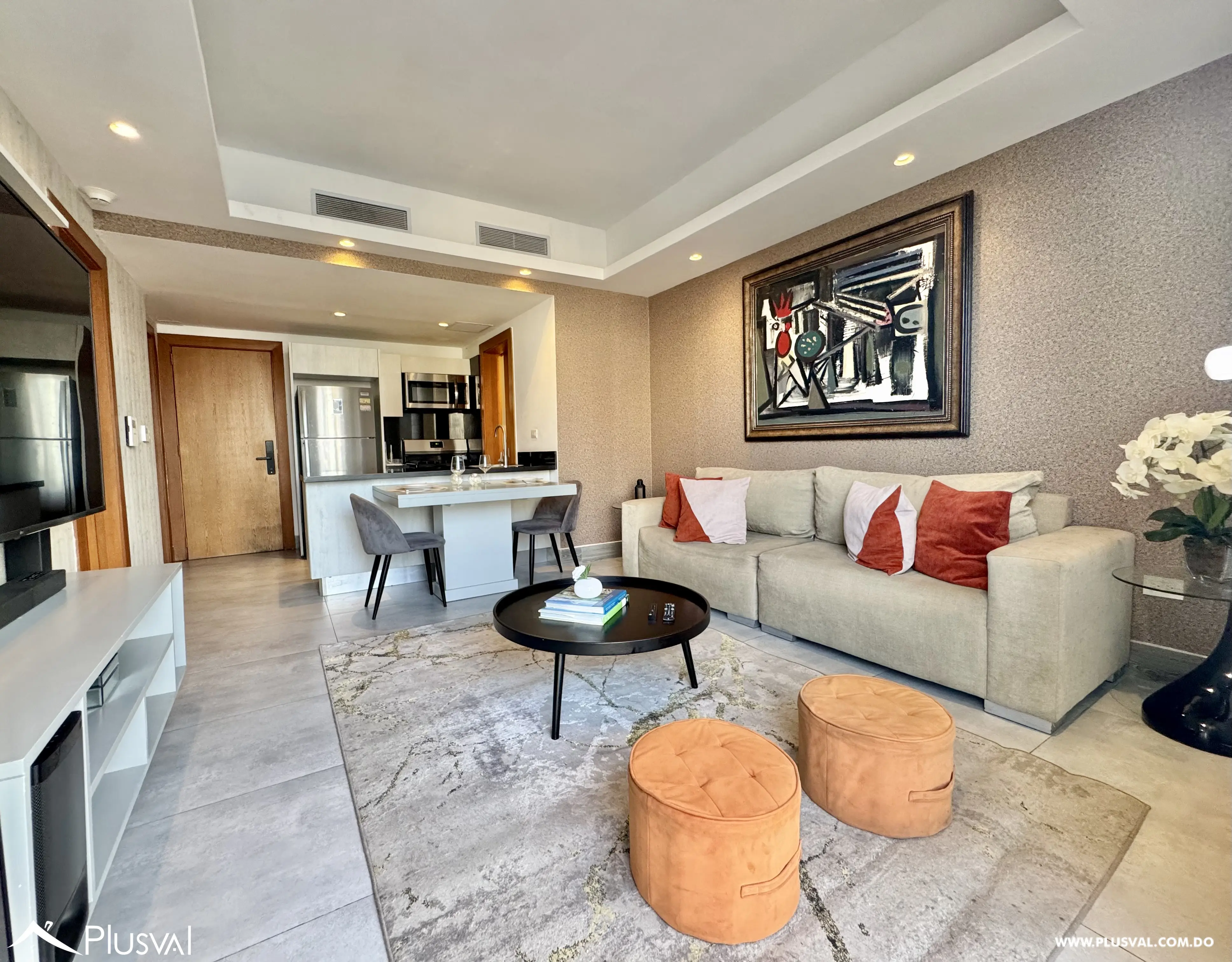 Alquilo Maravilloso Apartamento Amueblado de 1 hab. en Piantini 513084