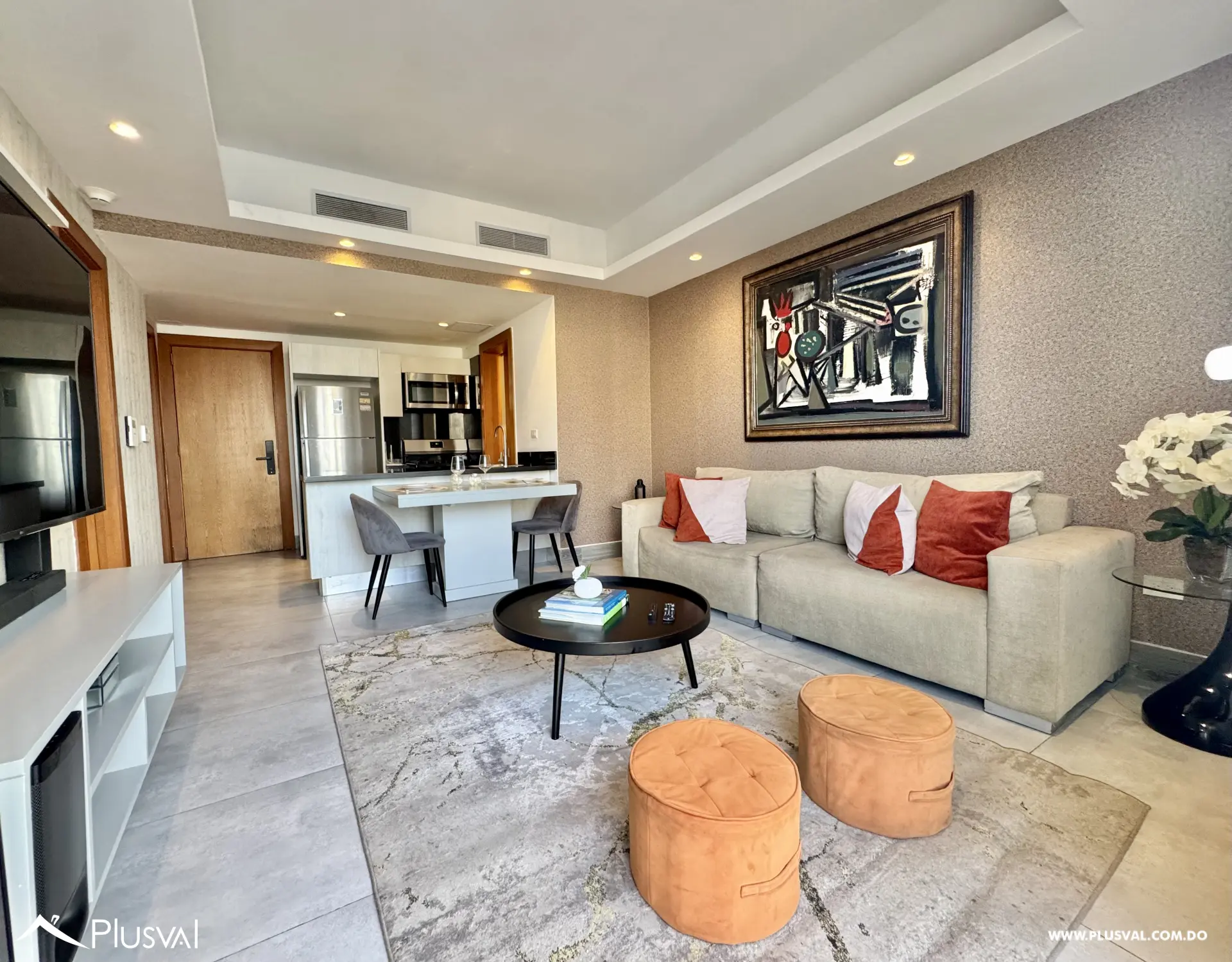 Alquilo Maravilloso Apartamento Amueblado de 1 hab. en Piantini 513084