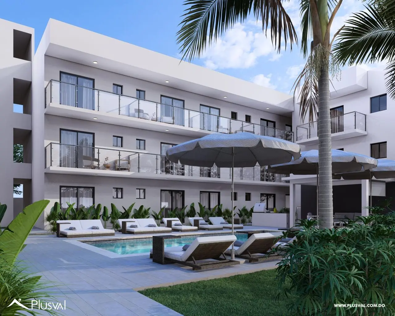 Apartamento de 1 Habitacion en Bavaro Punta Cana. Punta del Este III 507727