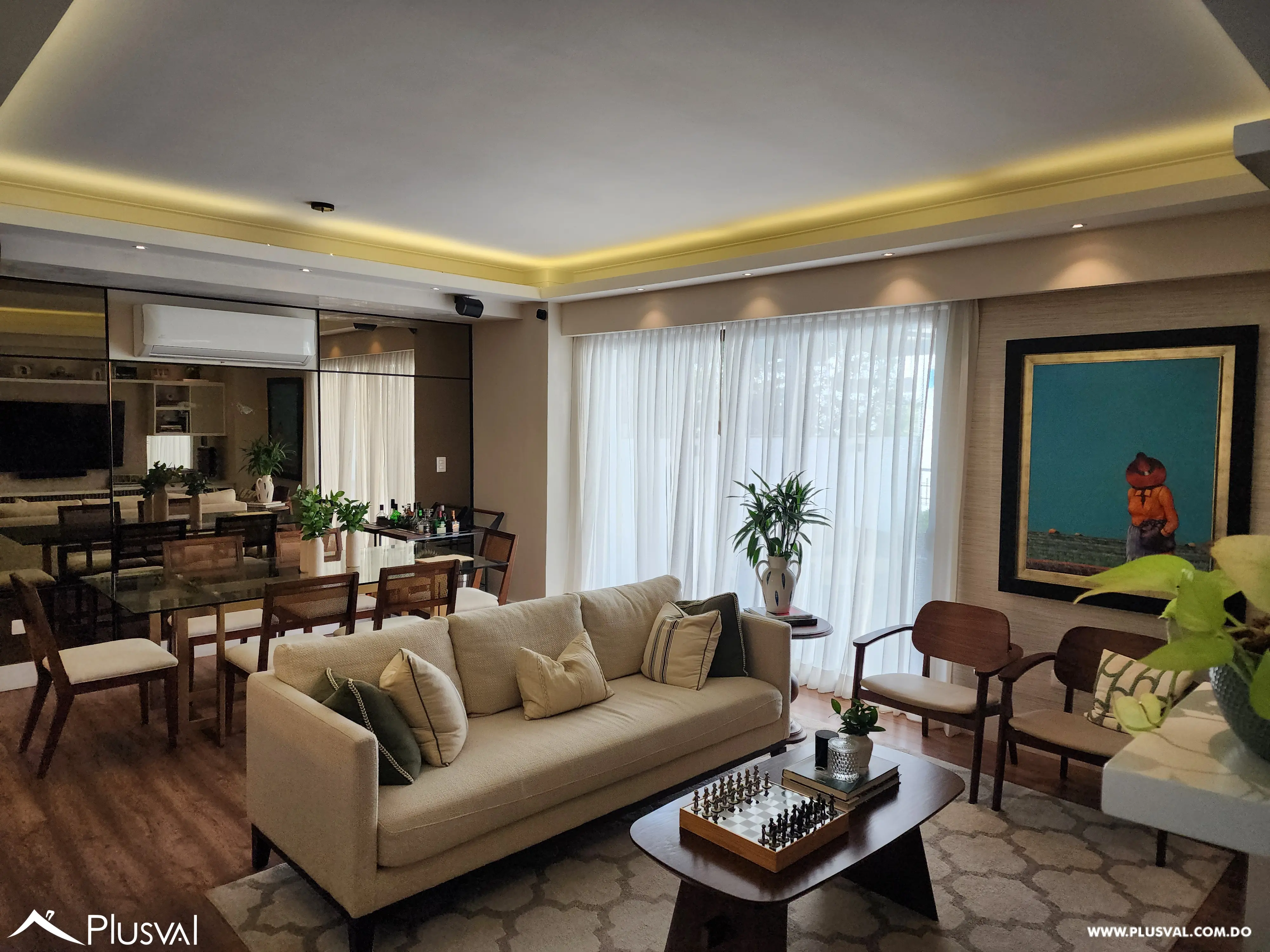 Apartamento con gran terraza en venta en Naco 465164