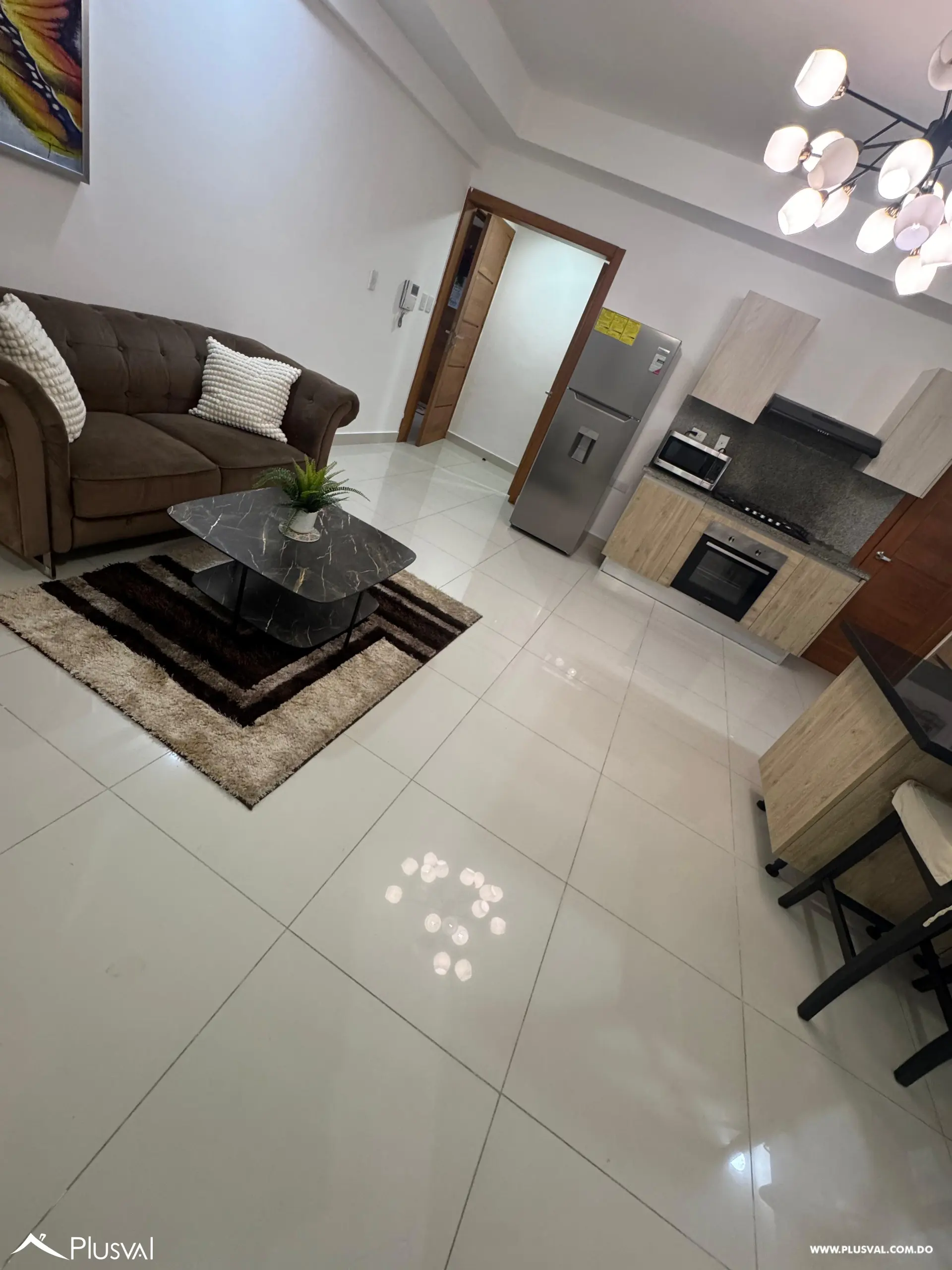 Venta de apartamento en torre moderna con linea blanca 473304