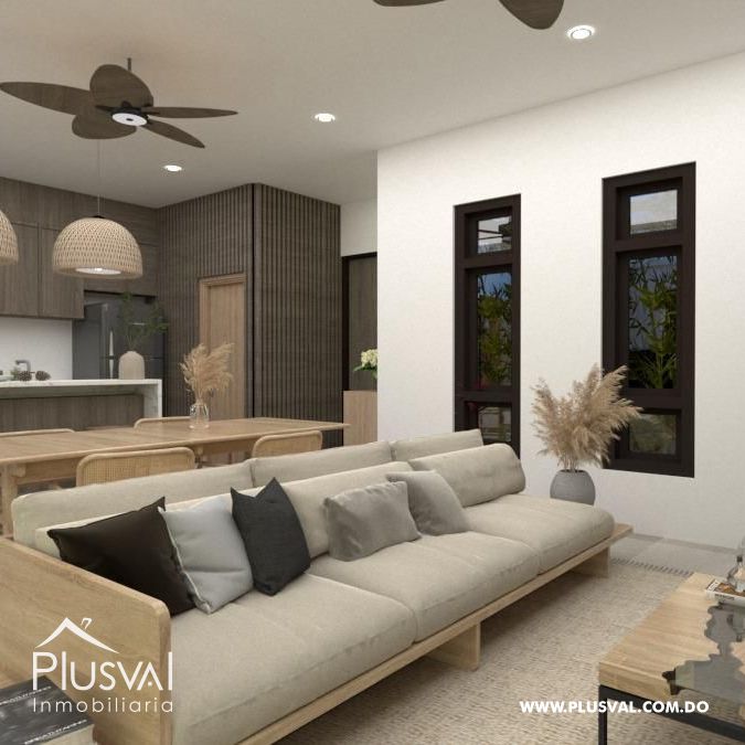 Casa de un nivel en Cabarete, Residencial Palmeras II 430810