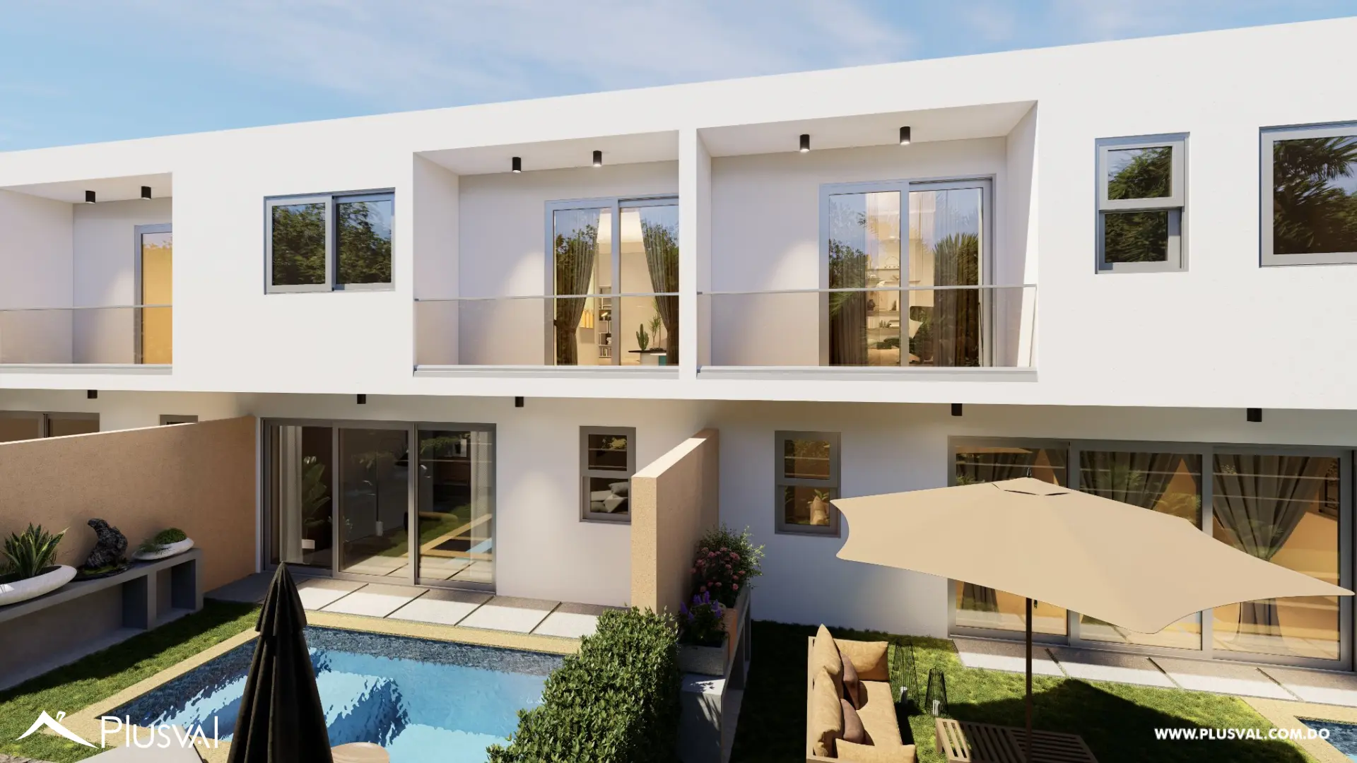 SUNSOL Townhouse de (2 H+Family Room) en Vista Cana | Piscina Privada y Estilo de Vida Exclusivo 525360