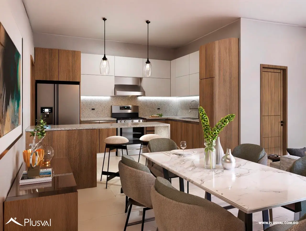 Apartamento en venta de 3 habitaciones en Llanos de Gurabo 509658