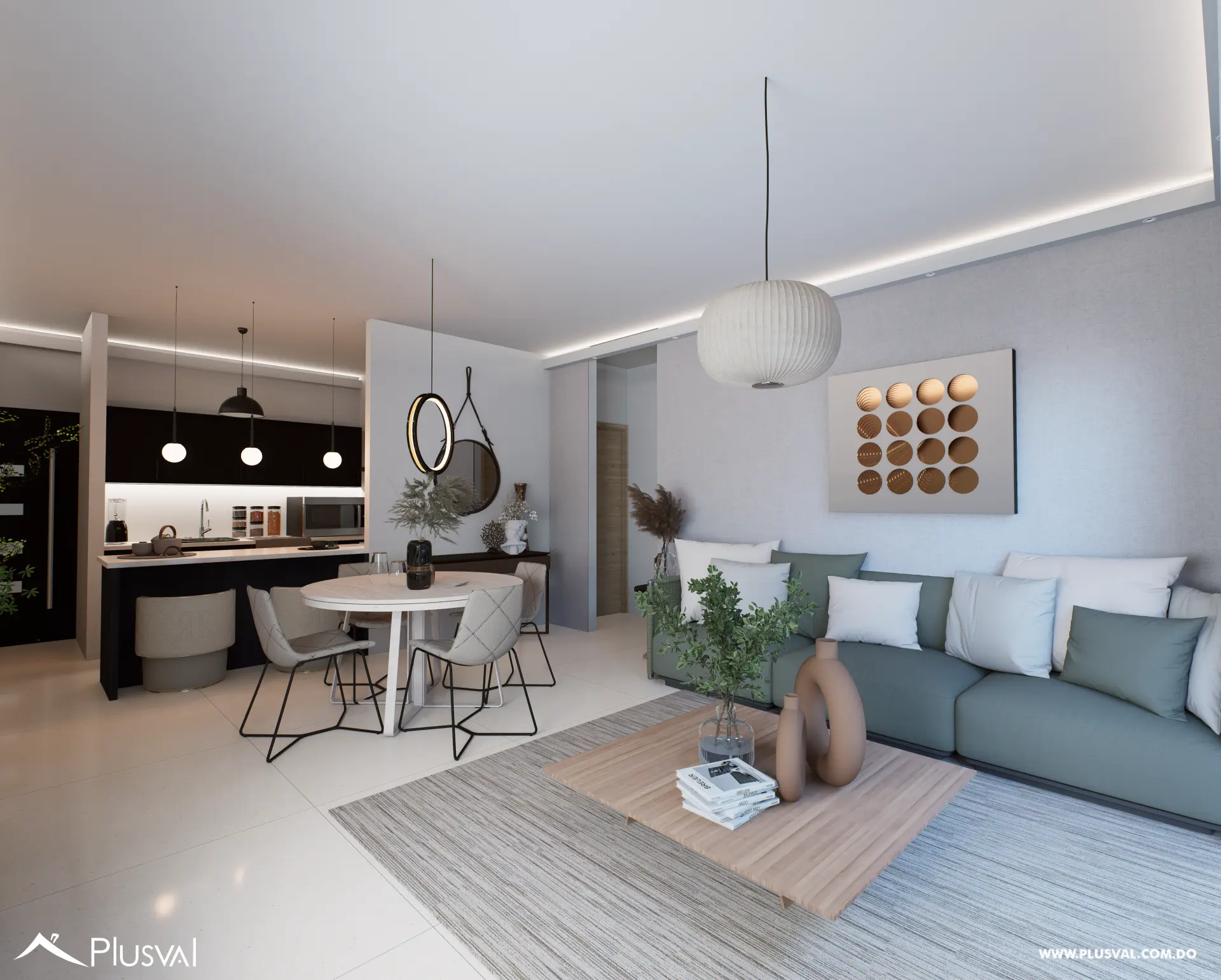 Apartamentos funcionales en residencial privado, ideales para vivir o invertir 484553