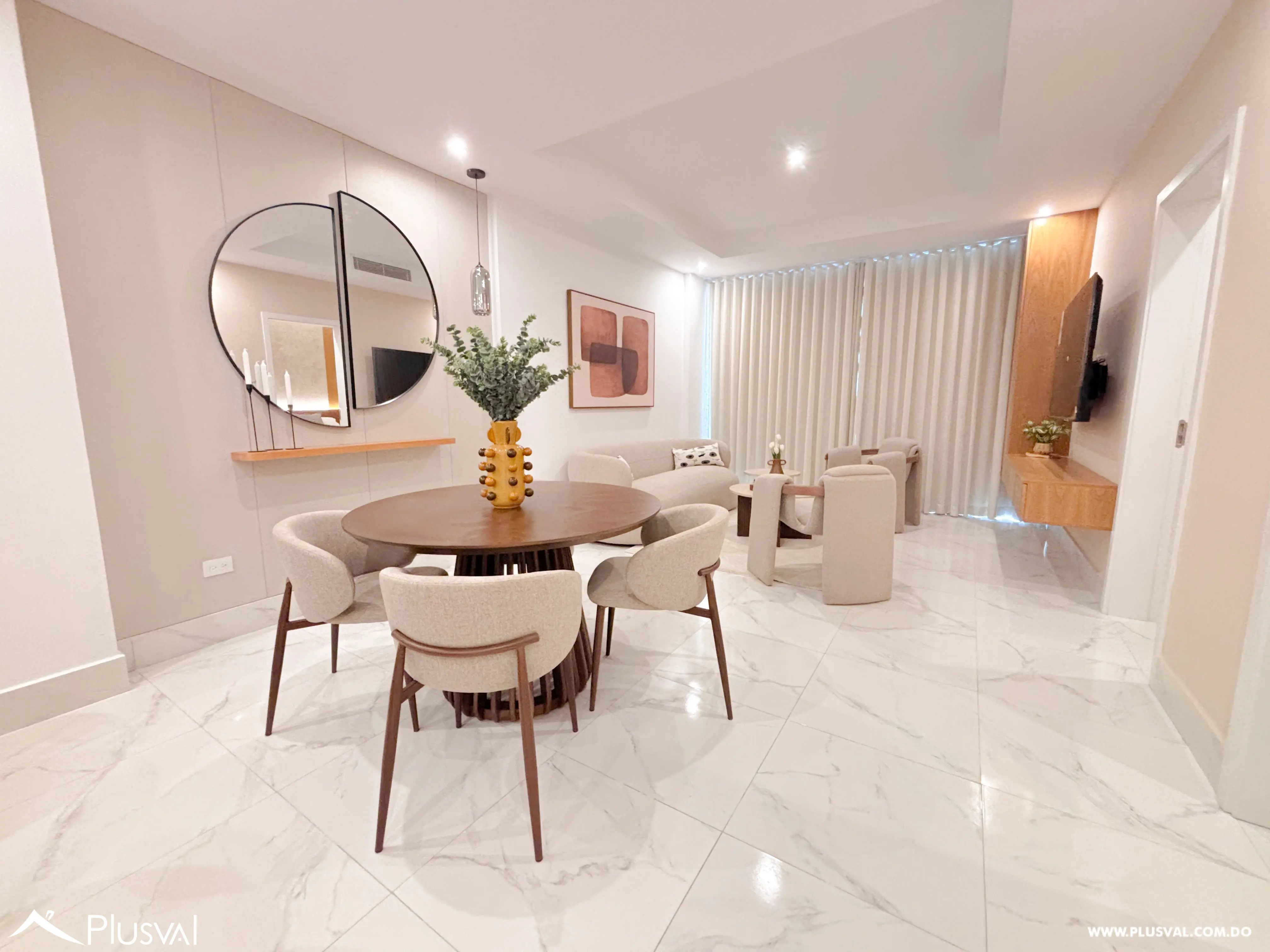 Apartamento en Alquiler Amueblado en Ciudad Las Canas, Cap Cana | 2 Habitaciones 520492