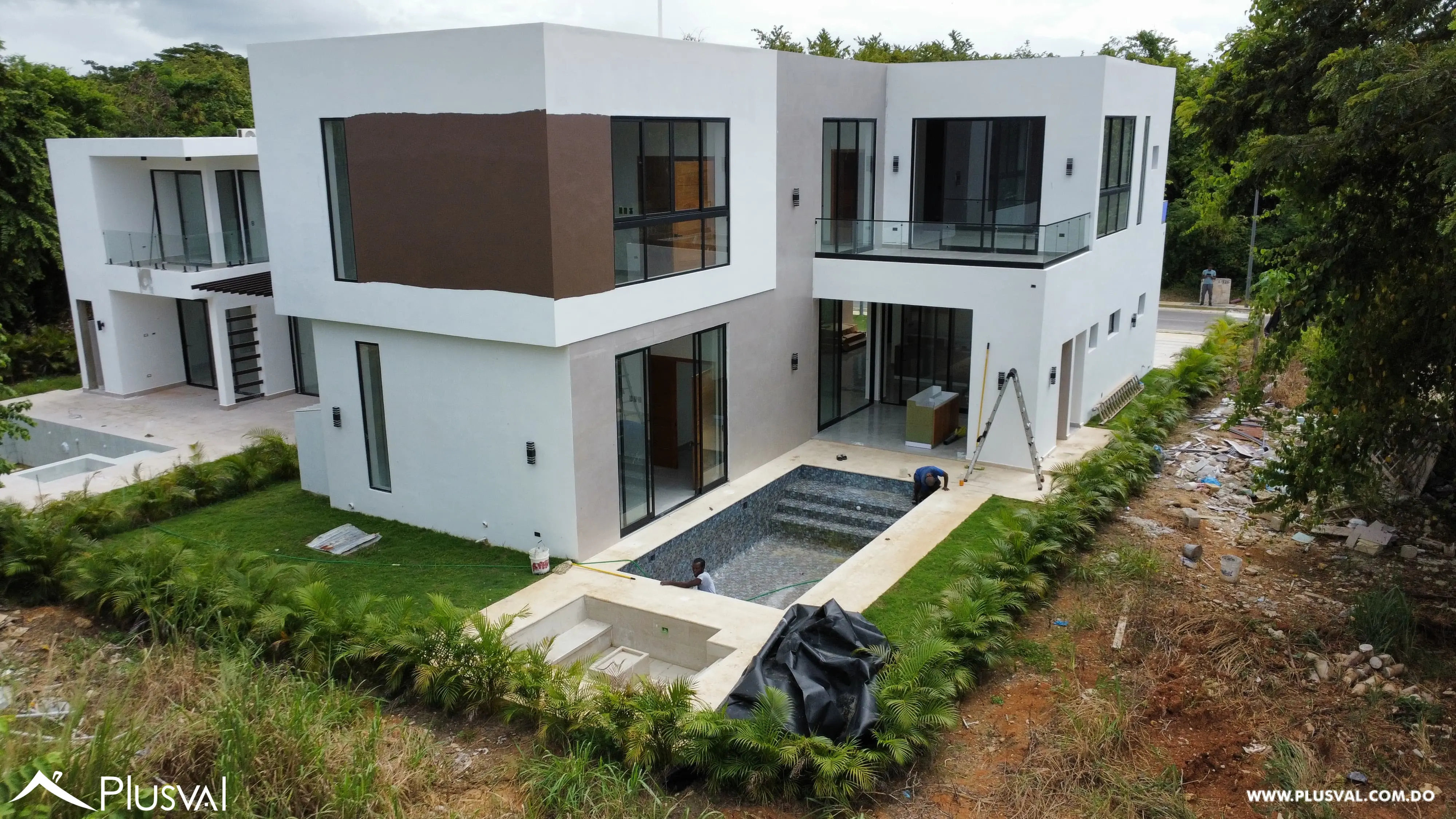 ESPECTACULAR VILLA DE LUJO CON PISCINA y FOGATA  EN PLAYA NUEVA ROMANA 456789