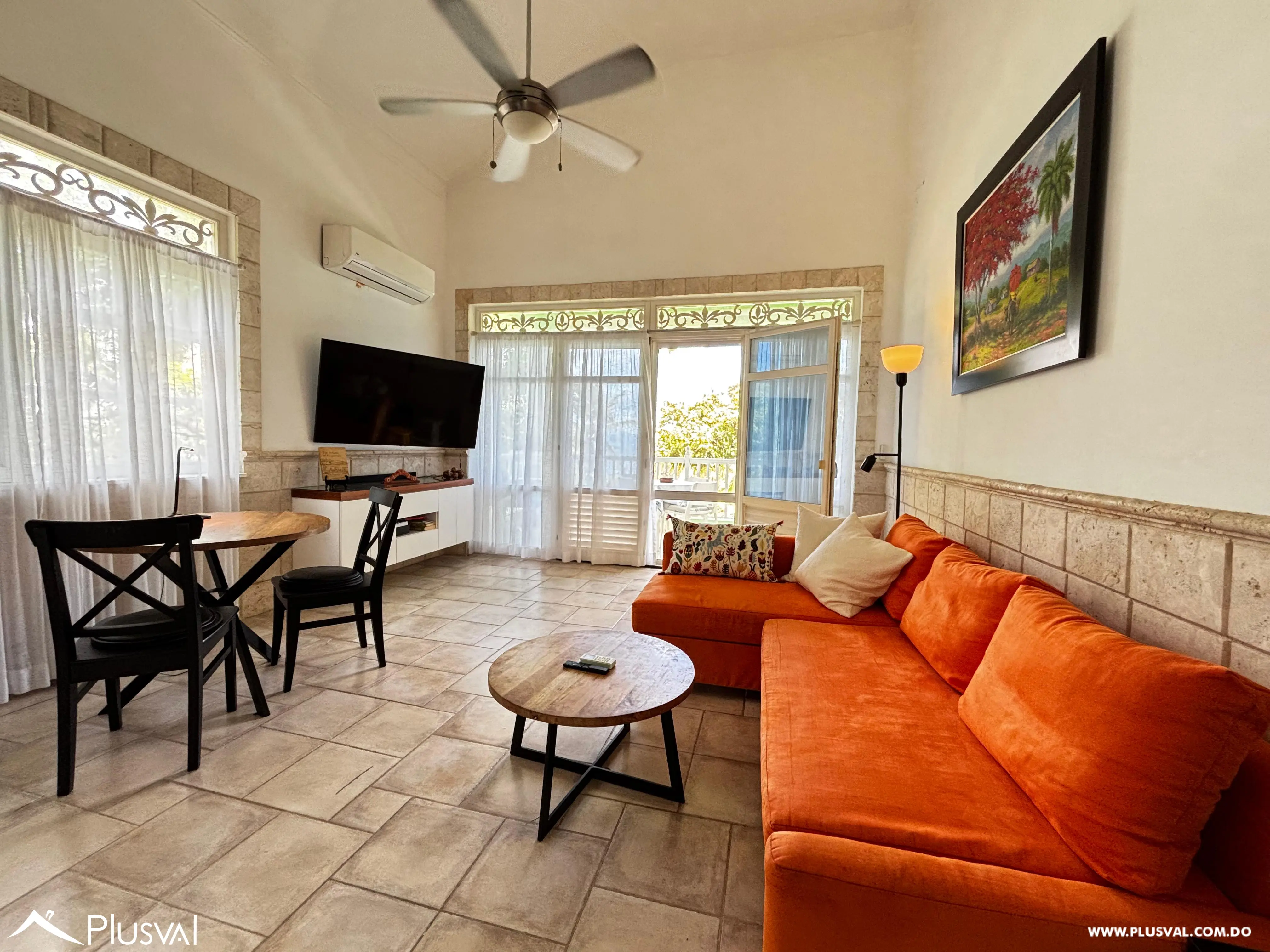 Apartamento con vista al mar y 2 habitaciones en zona privada de Sosúa 451668