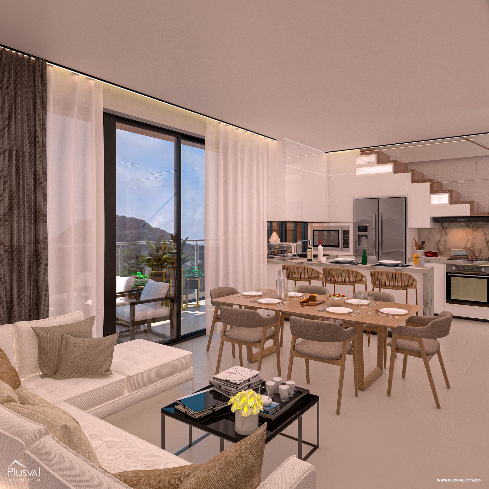 Exclusivo apartamento de 3 habitaciones con patio privado a solo 4 minutos de la playa 434276