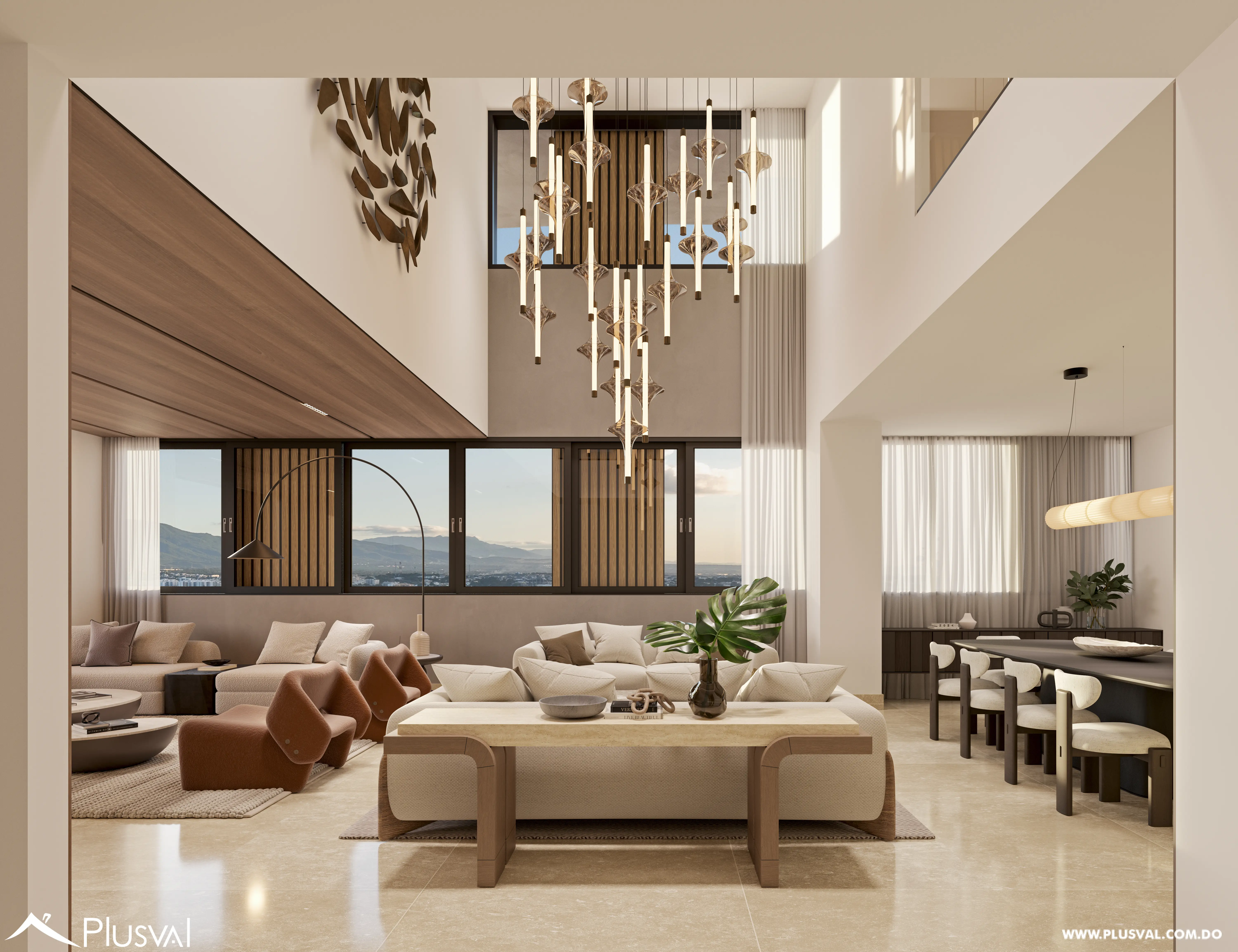 Proyecto de apartamentos de lujo en venta con diseño moderno y excelentes amenidades 481530