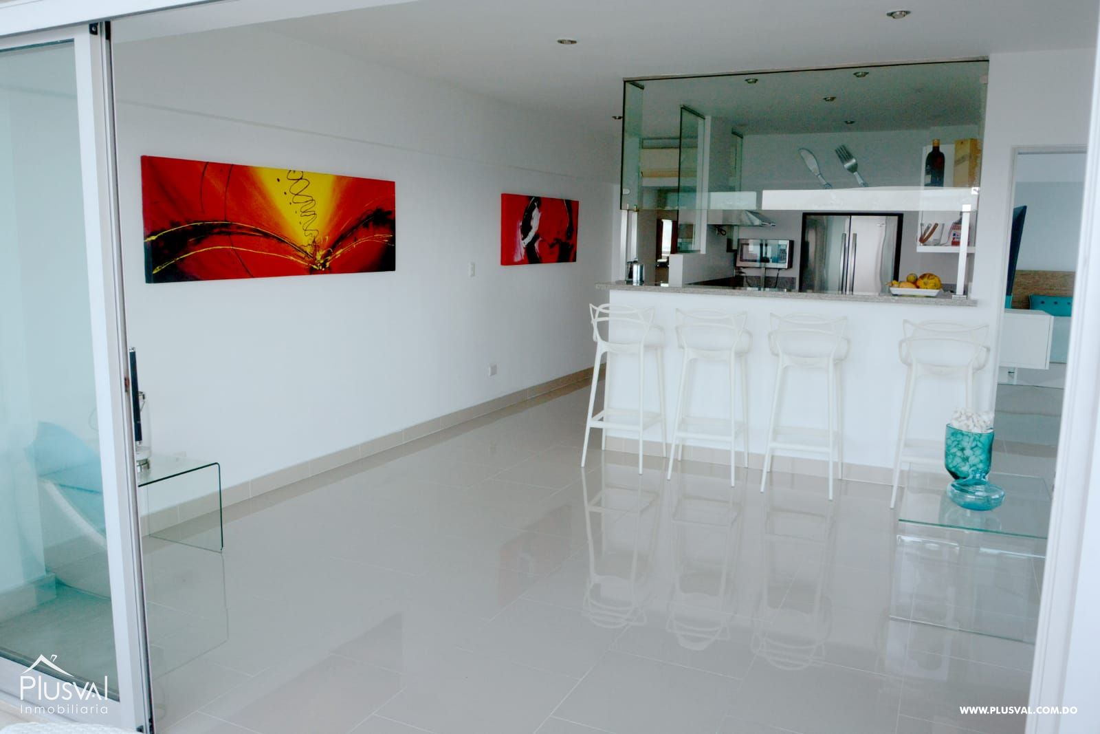 Apartamento en alquiler amueblado en Malecón de Santo Domingo 340204