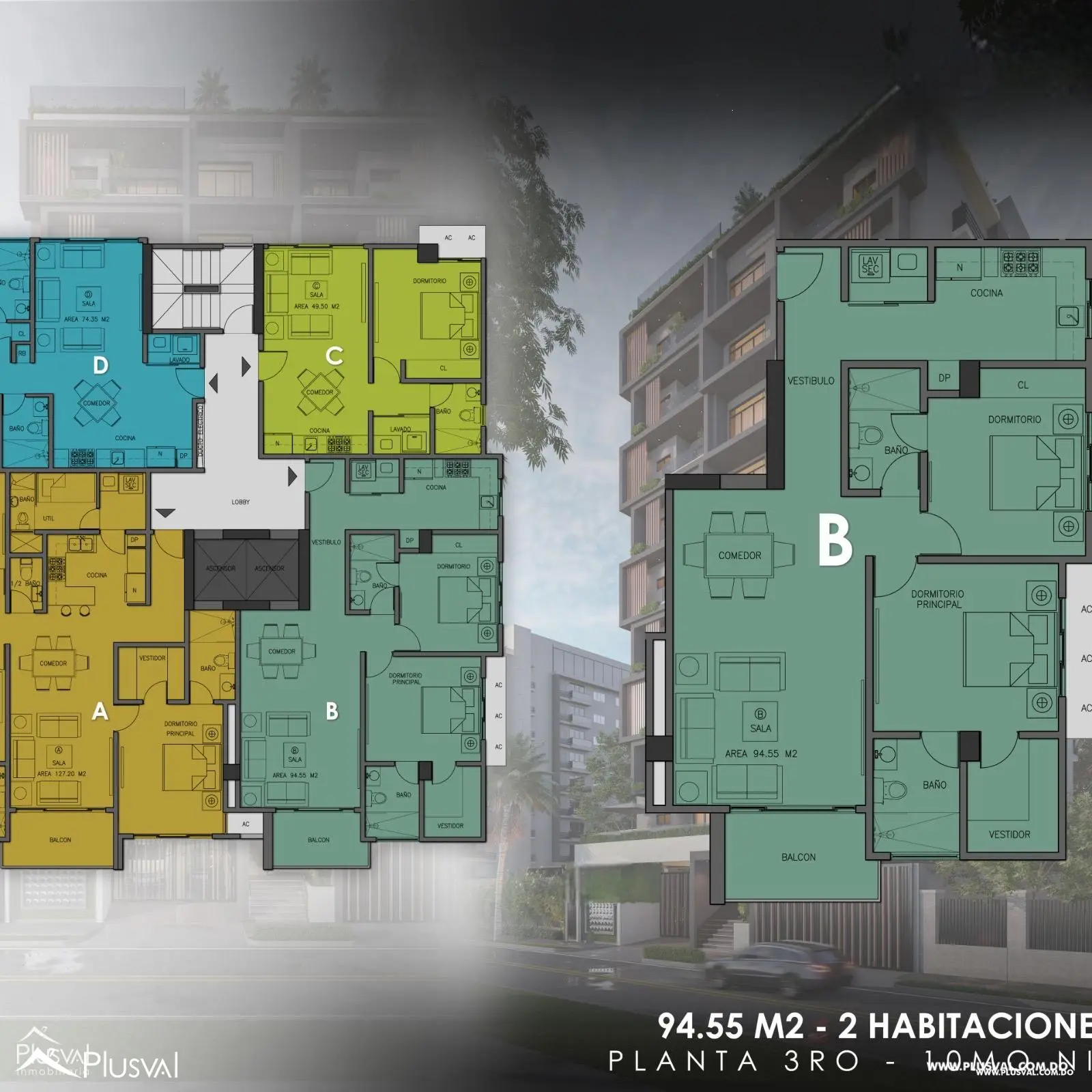 Apartamento en venta en Bella Vista 504995