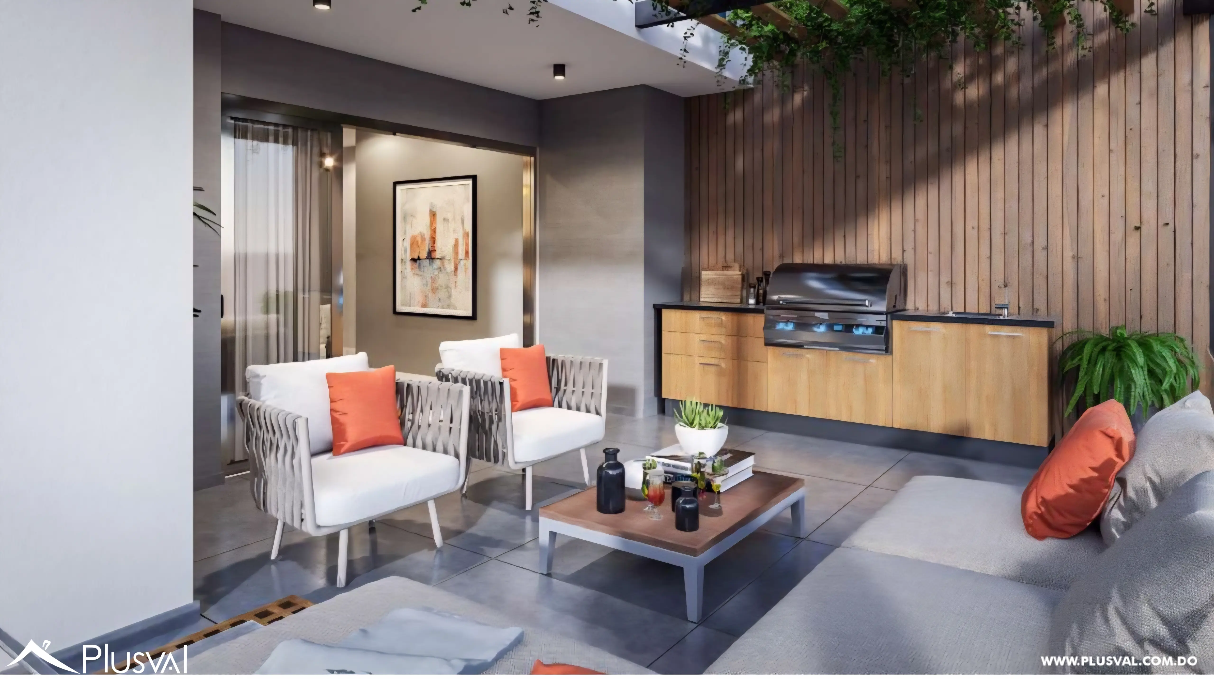 Apartamento en venta Don Honorio con piscina infinity 482526