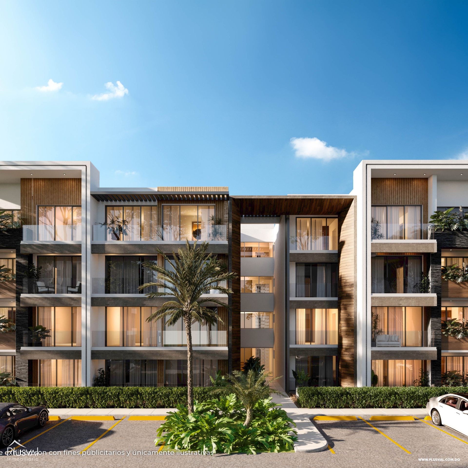 Apartamentos a estrenar con estudio + connecting, ubicados en el Boulevar Turístico del Este. 399983