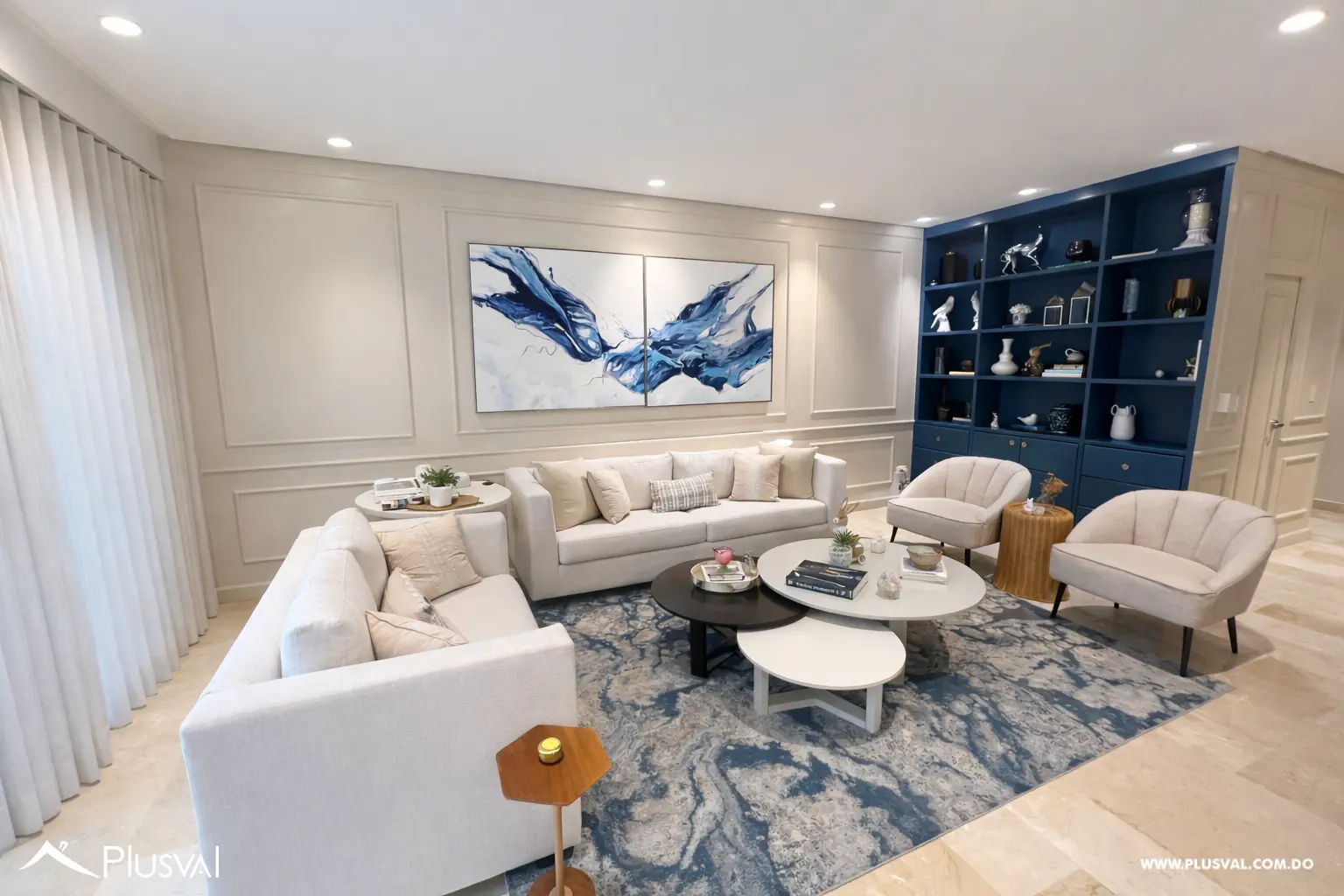 Lujoso apartamento de 3 habitaciones en el corazón de Naco 492762