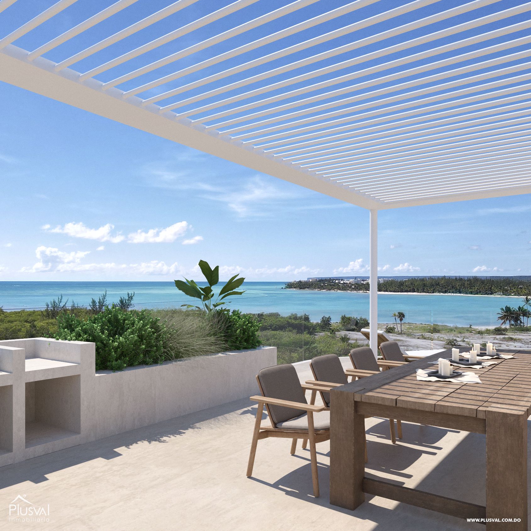 Moderno Apartamento en venta con vista al Mar 195669