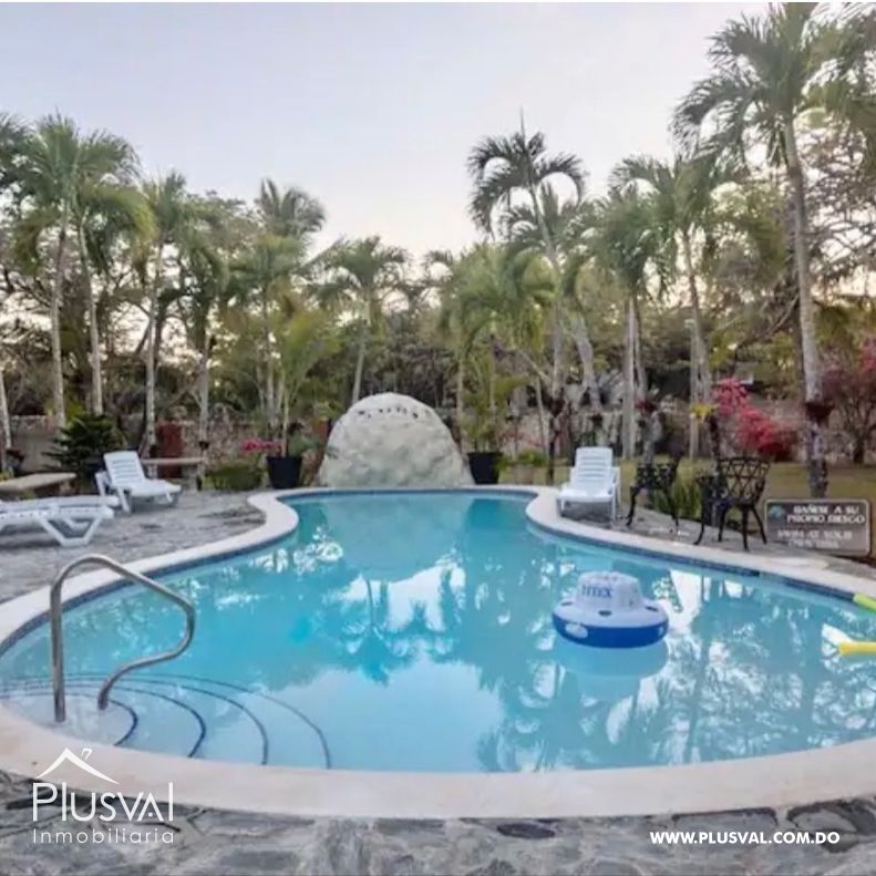 Terreno con Casa en Juan Dolio con Piscina 307277