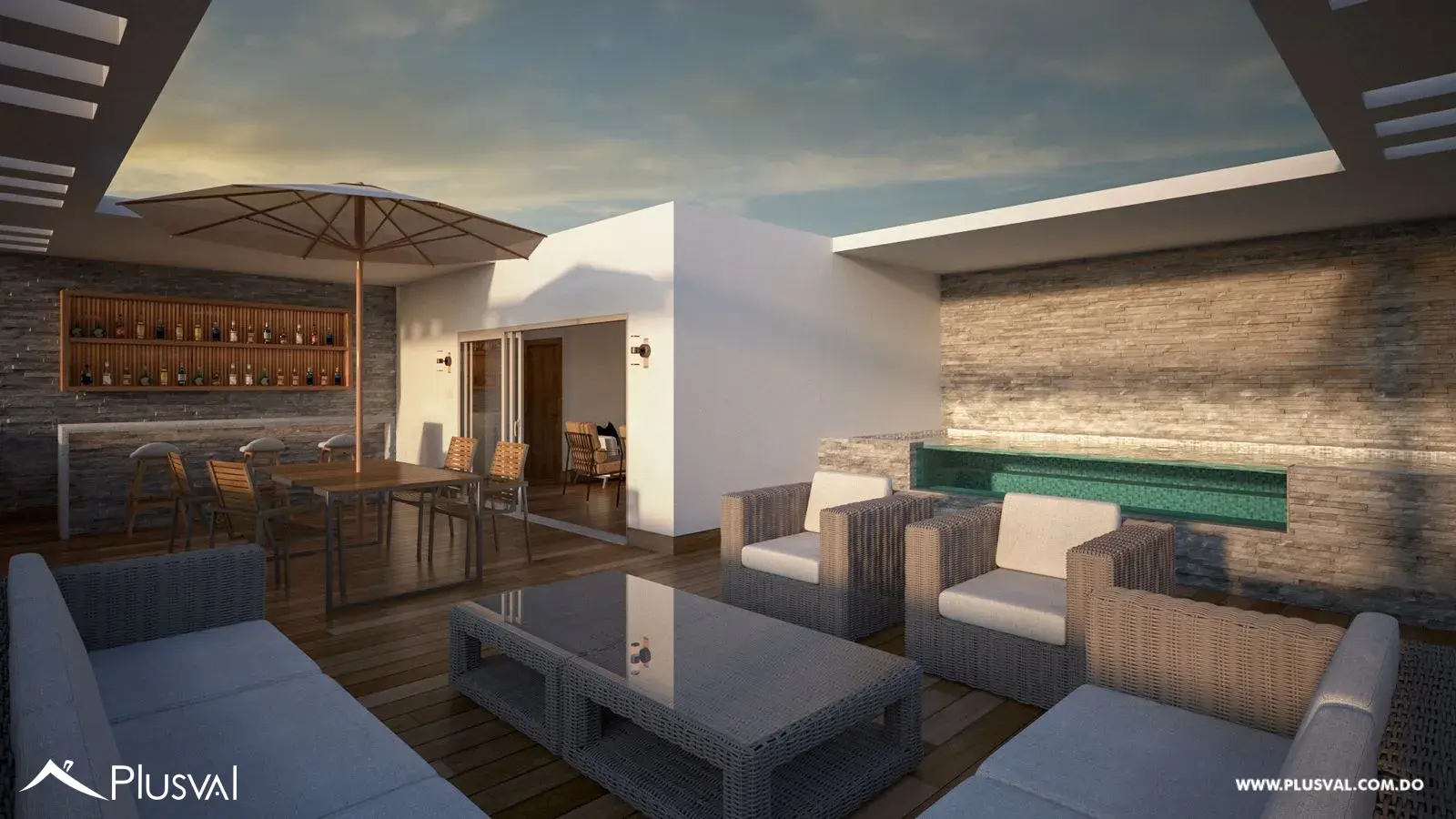 Proyecto de apartamentos en venta en Evaristo Morales 512294