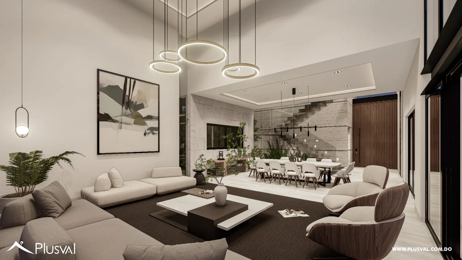 Elegantes villas de 2 niveles con 4 habitaciones en Cap Cana, dentro de un entorno privado y exclusivo 461958