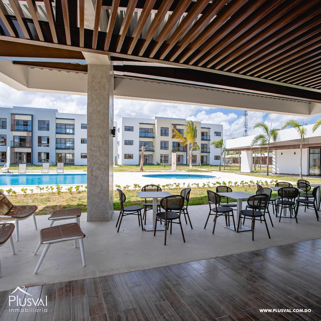 Apartamento LISTO 1 Habitacion  en Res. Privado con Amenidades en Punta Cana. 447337