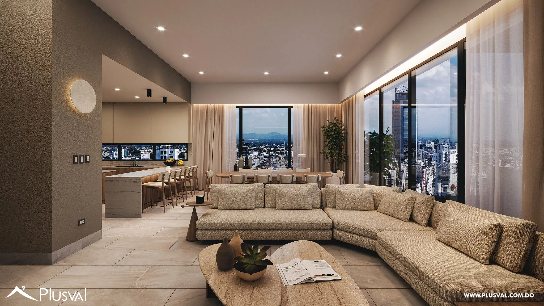 Apartamento en venta de 2 habitaciones en Naco  en construccion 484221