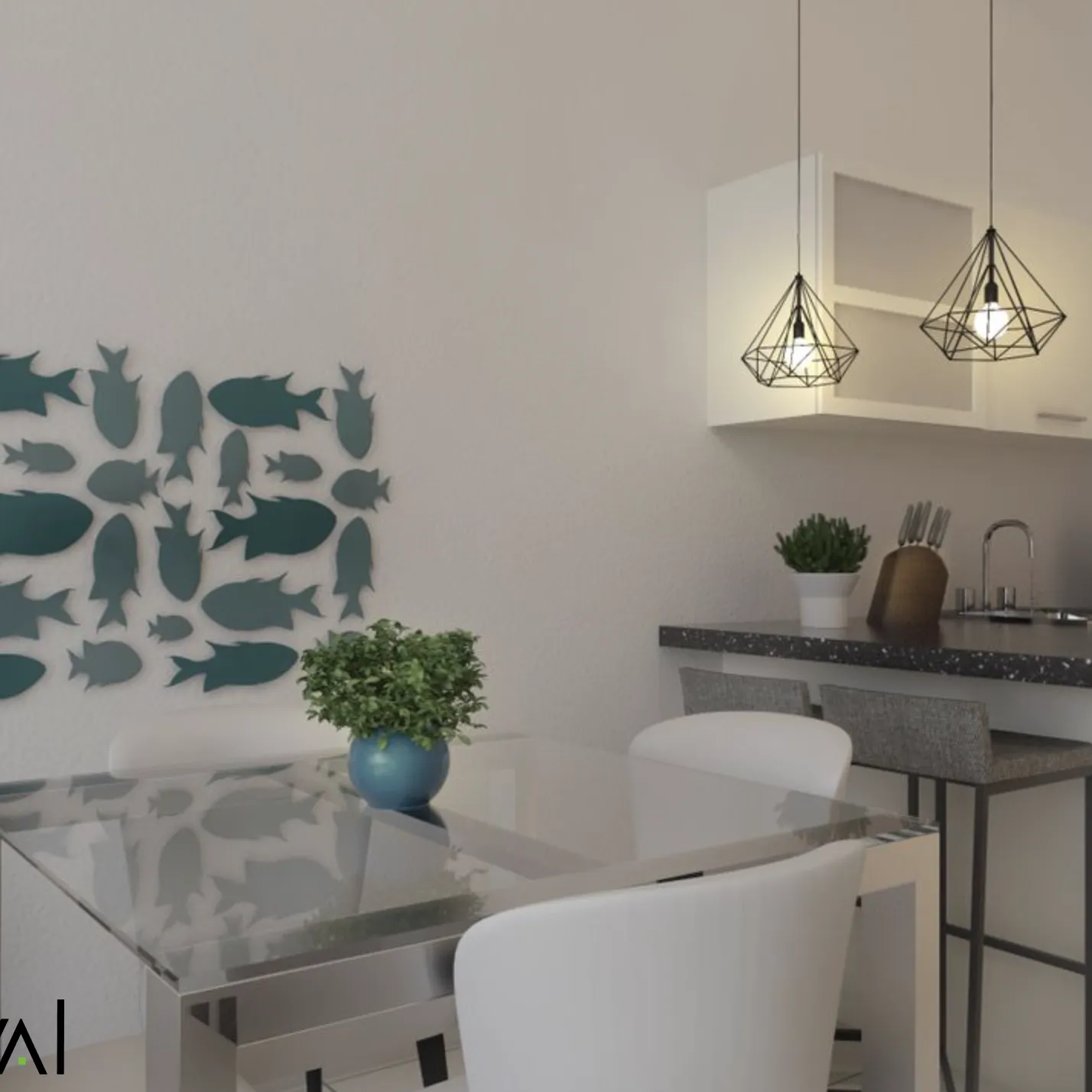 Penthouse en venta de 1 habitación 436765