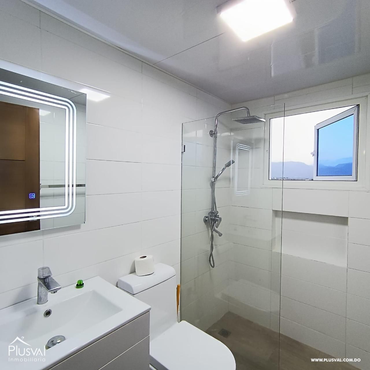 Hermoso y amplio apartamento totalmente amueblado. 383840