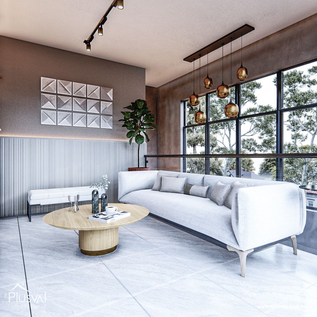 Casa moderna a la venta, con 2 niveles en residencial seguro de Licey al Medio. 305311