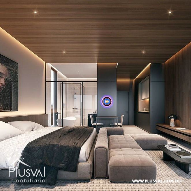 Apartamento en venta en Piantini de 1 habitación 272374