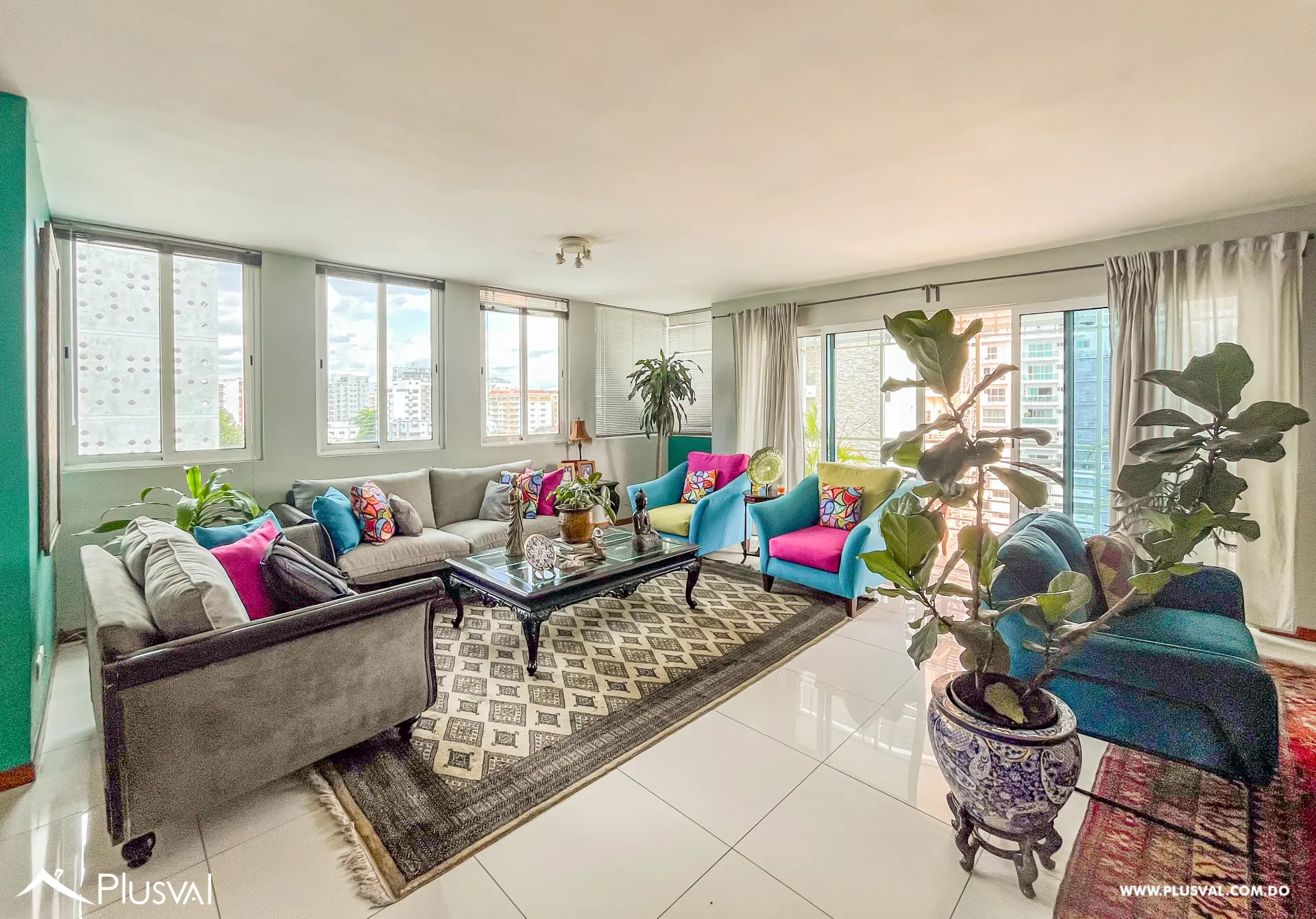 Pent-house con terrazas y 3 habitaciones en Evaristo Morales 455240