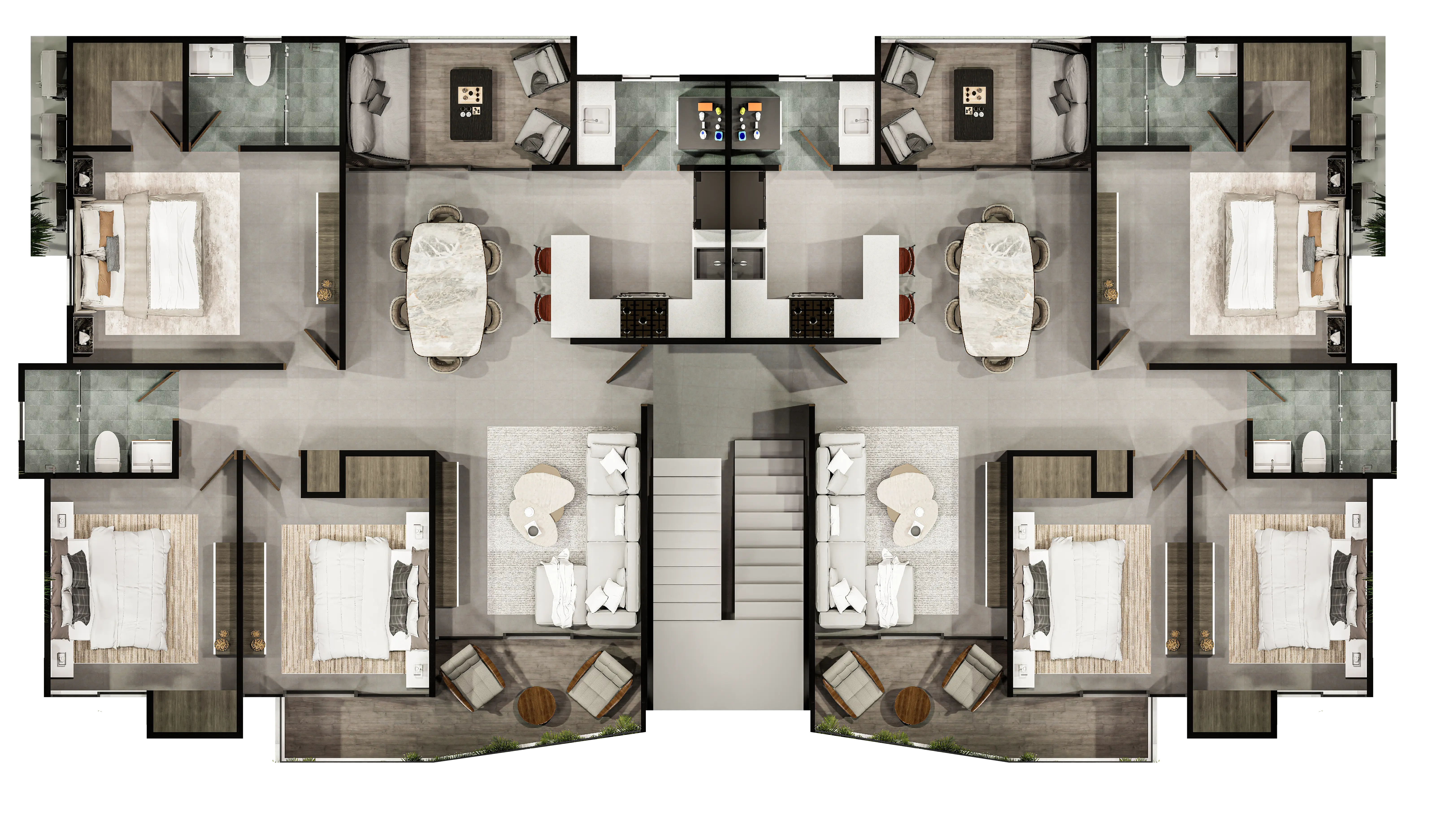 Apartamentos de tres habitaciones, dos baños, uno/dos parqueos, en el exuberante sector turístico de Cabrera, con una hermosa piscina tipo playa. 457727