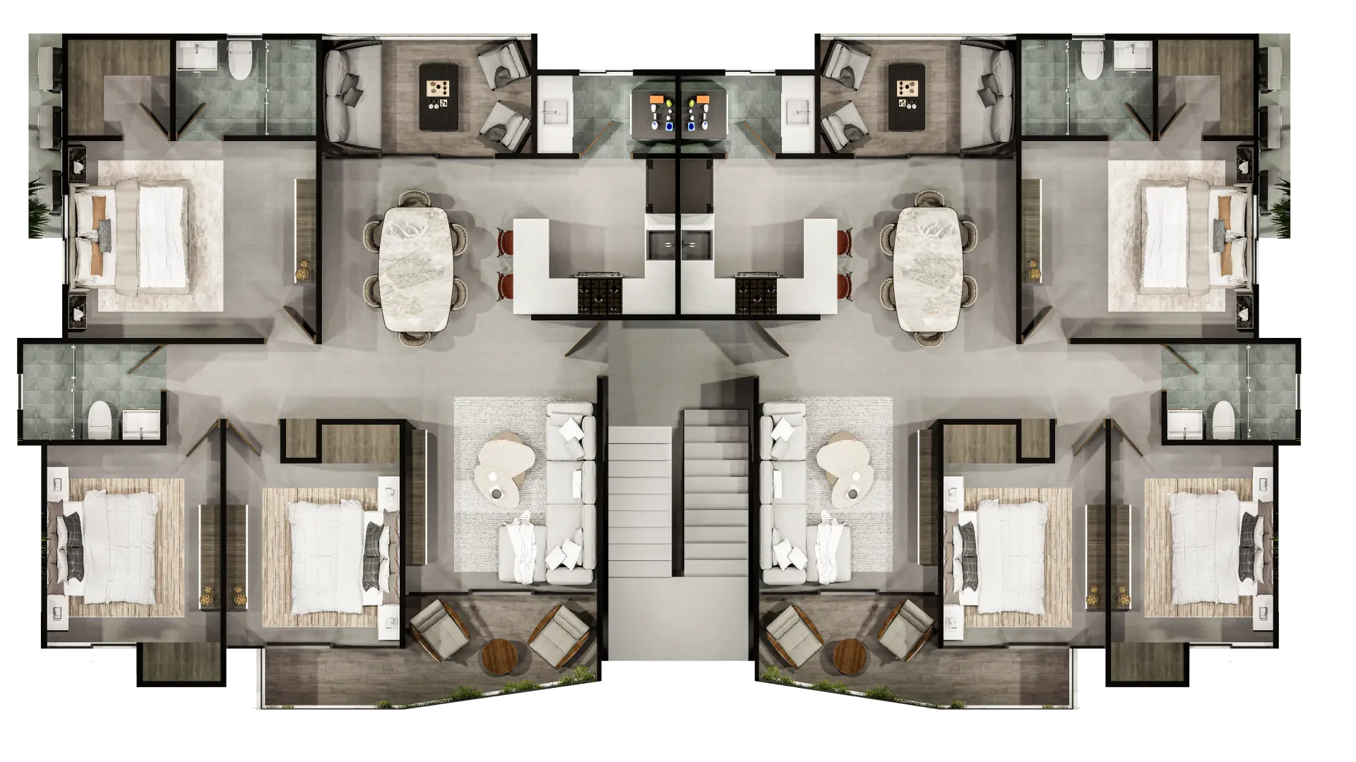 Apartamentos de tres habitaciones, ubicados en el sector turístico de Cabrera. 457735