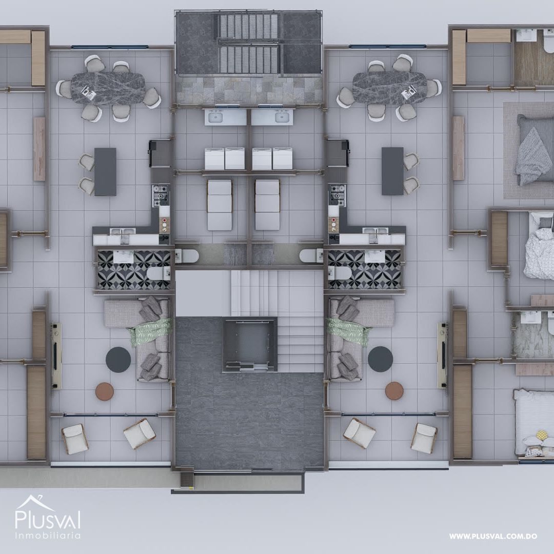 Exclusivo proyecto de apartamentos en Santiago 392391
