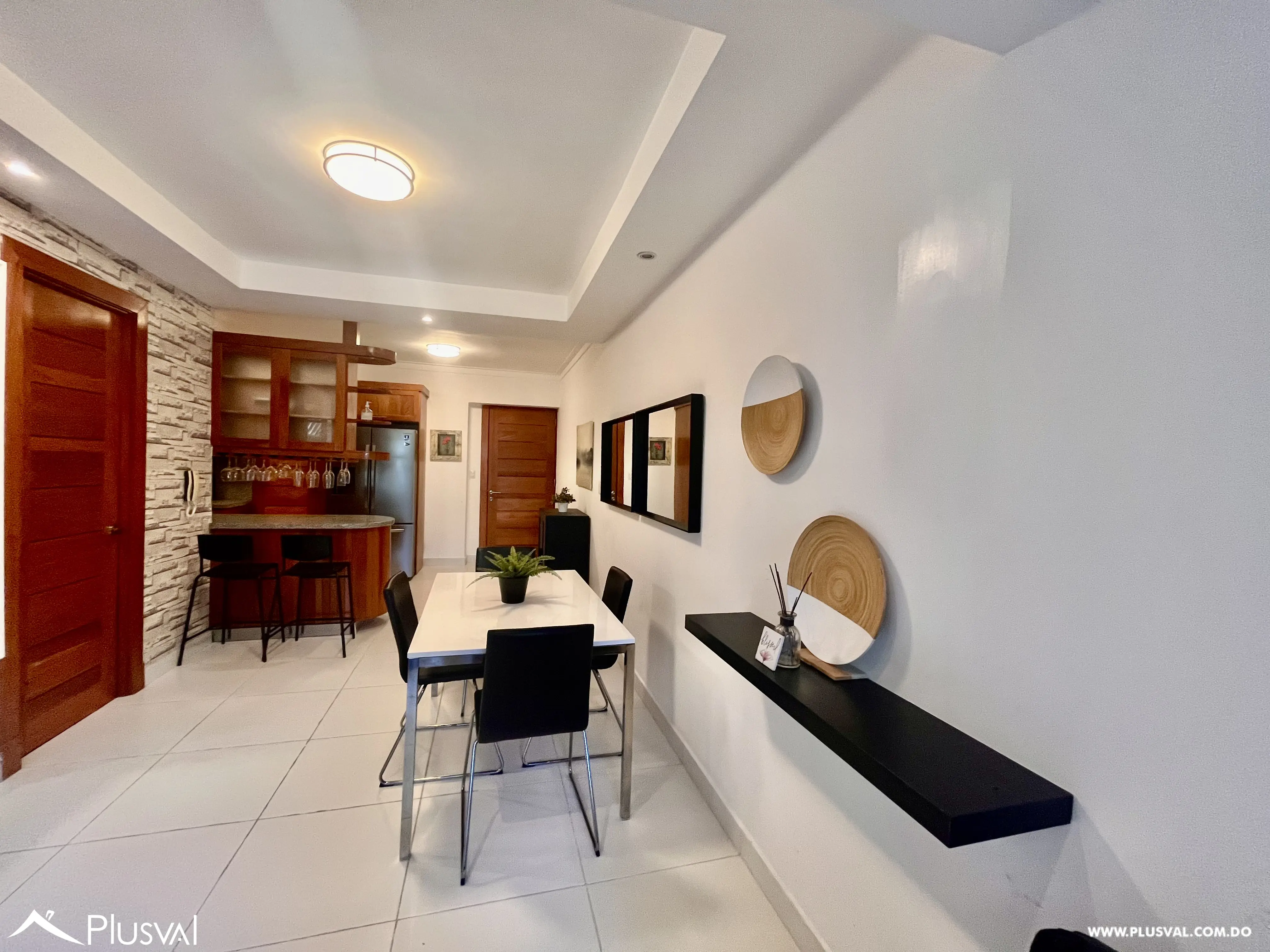 Apartamento amueblado en alquiler en Cacicazgos 481653