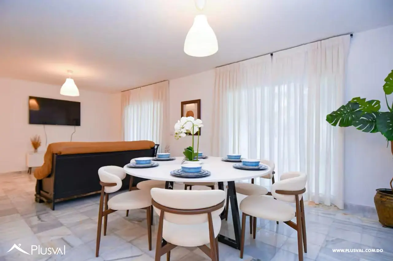 Alquiler de apartamento de 2 habitaciones en Playa Nueva Romana con jacuzzi y terraza privada 508166