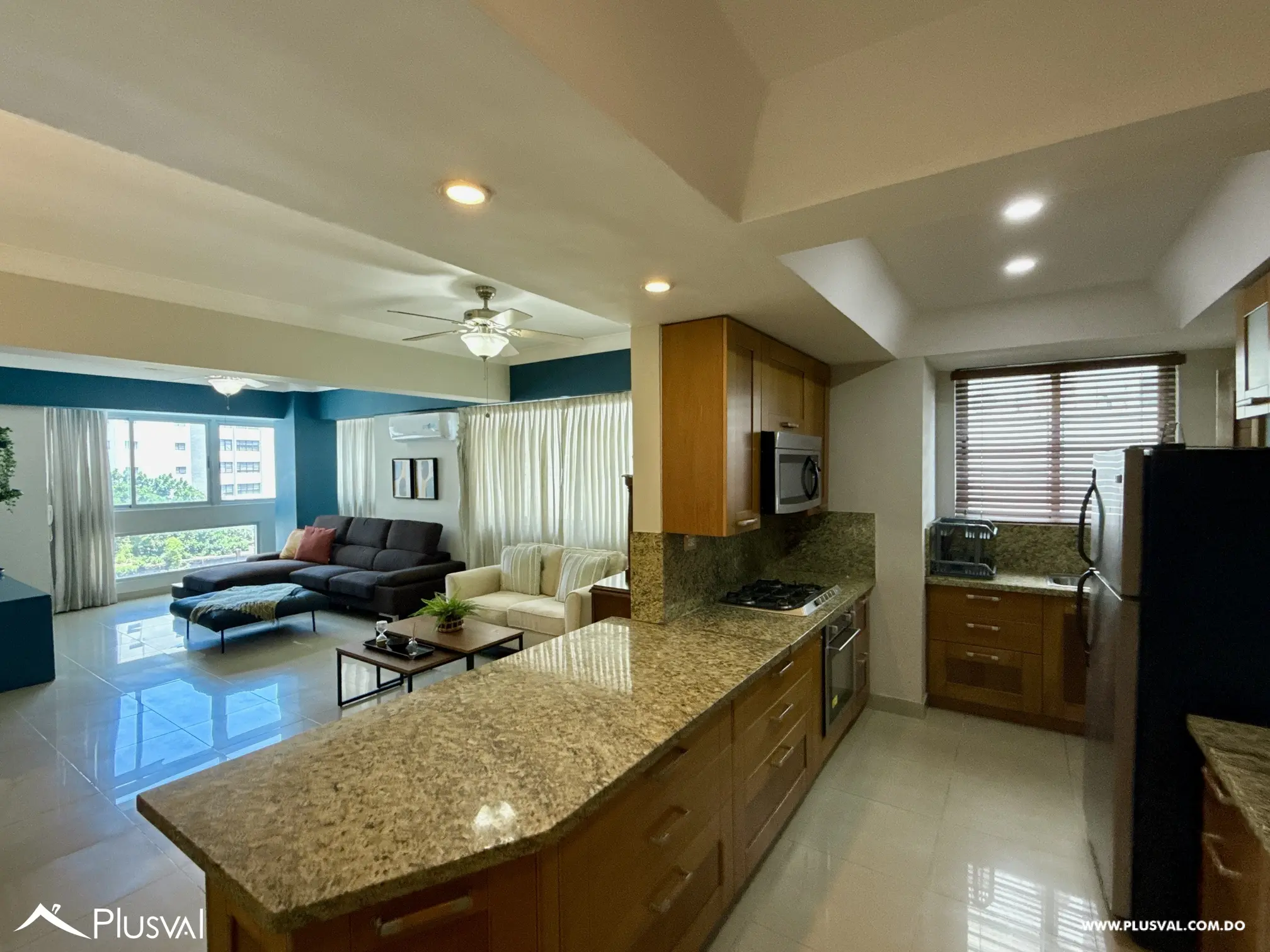 Amplio Apartamento Clásico en Naco, 2 Habs, 2 Parqueos y Área social con piscina 503438