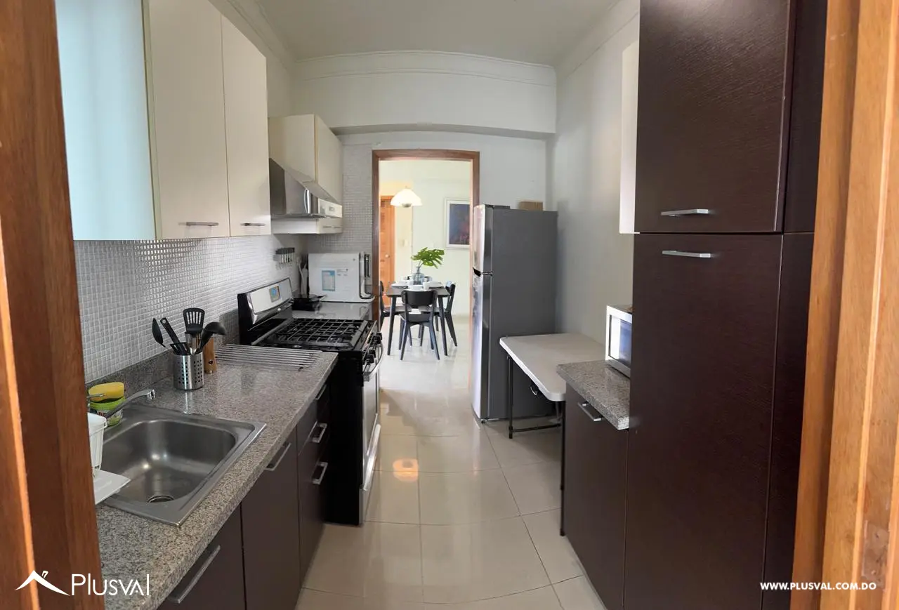 Apartamento amueblado en alquiler en Naco 460864